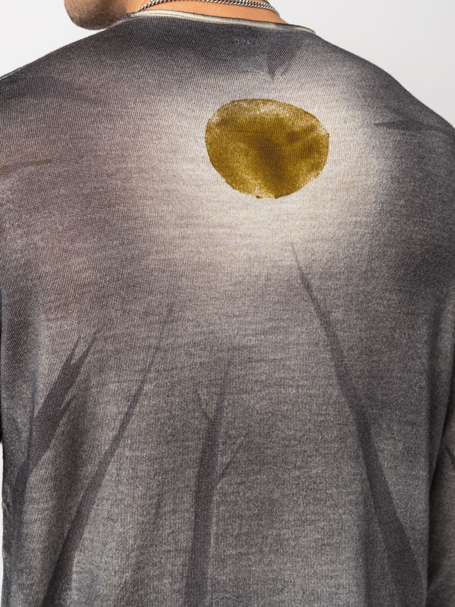 Sweater with Solar Back Print - INN7