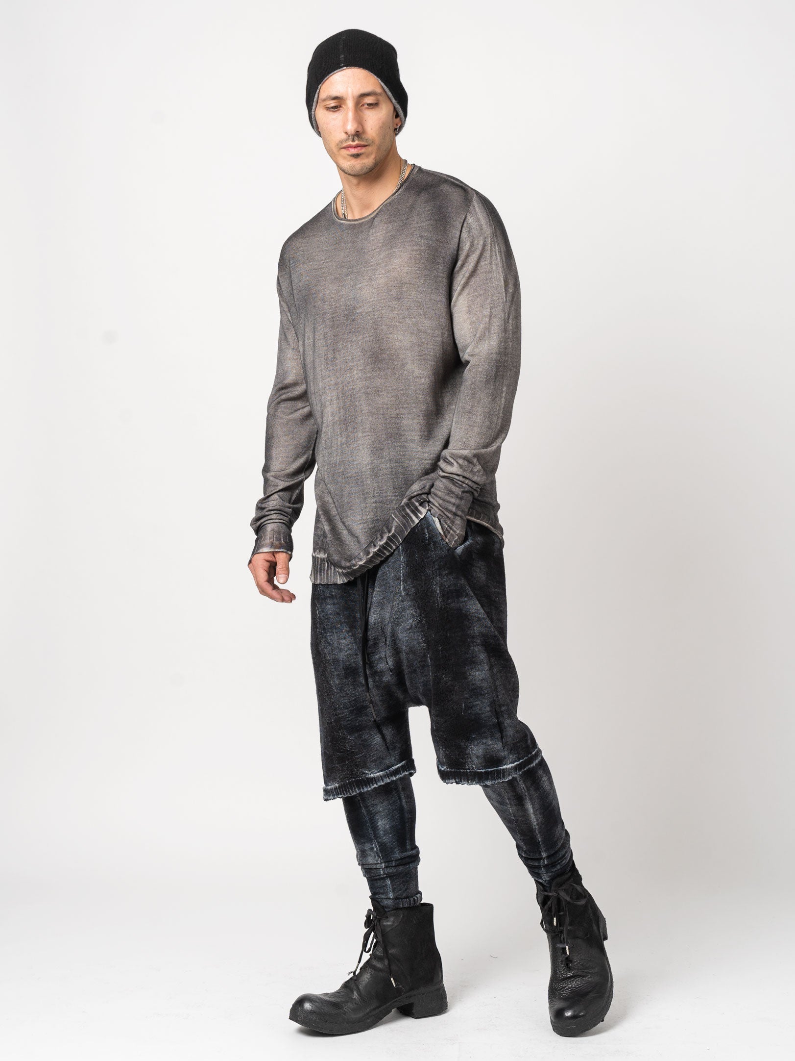 Sweater with Solar Back Print - INN7