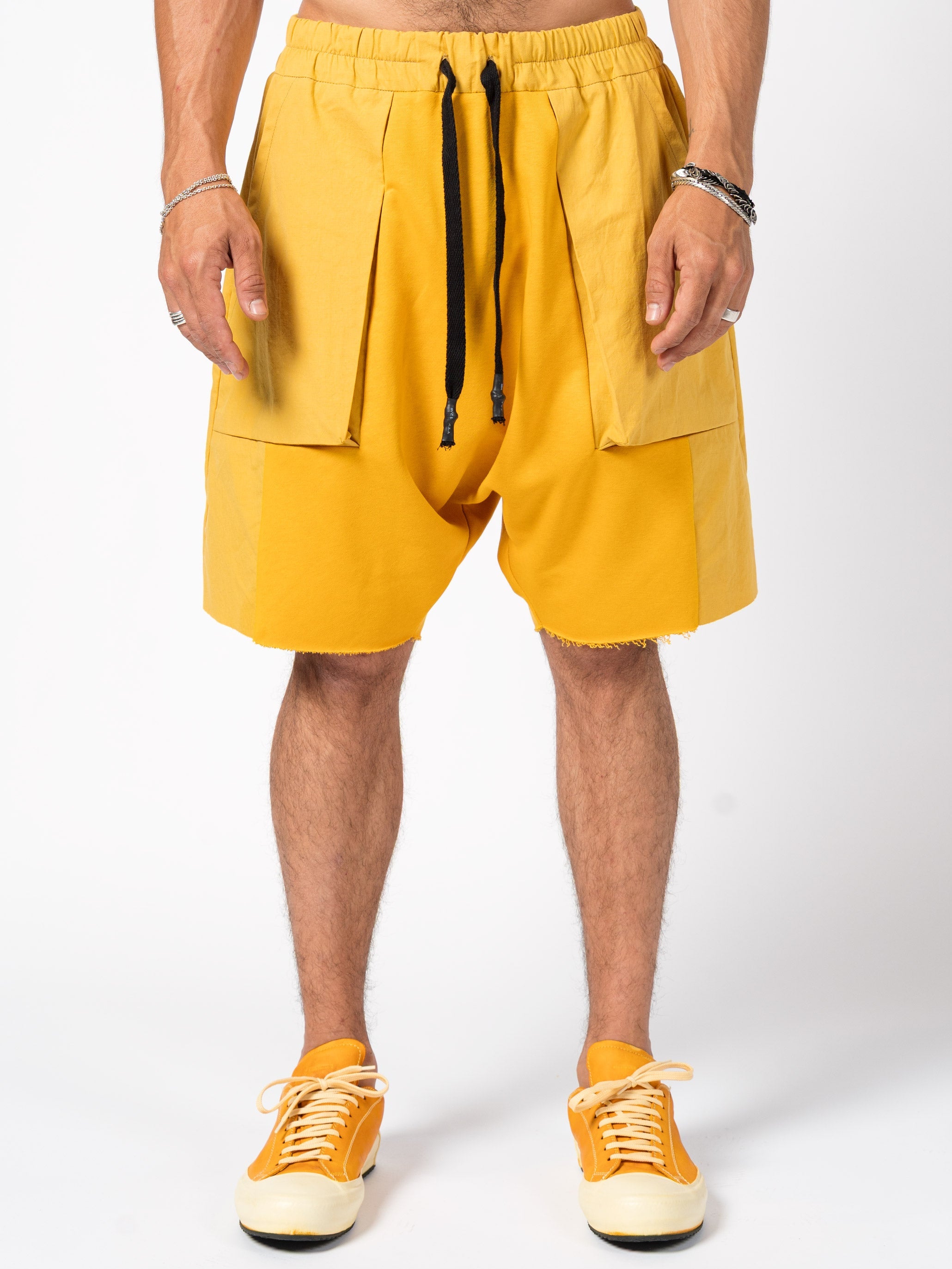 Cargo Shorts with Raw Hem - INN7