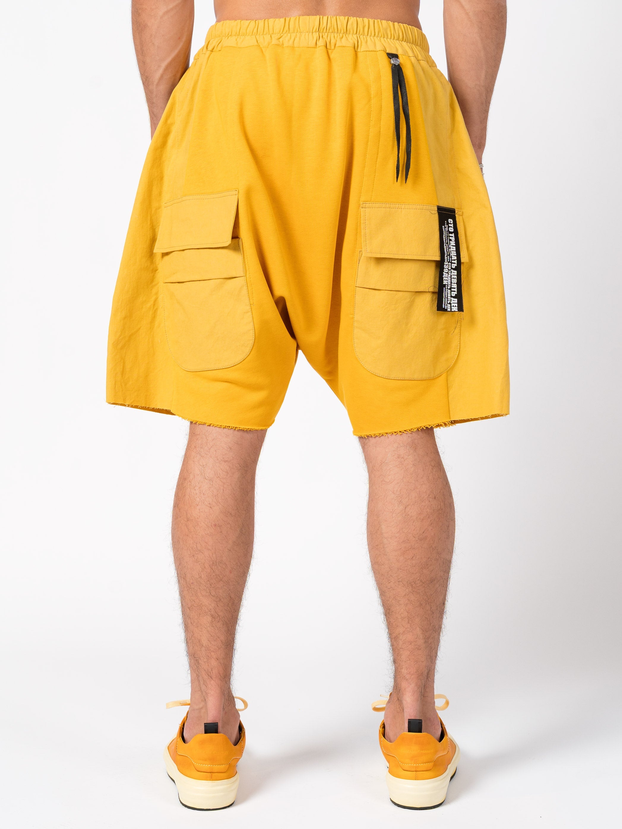 Cargo Shorts with Raw Hem - INN7