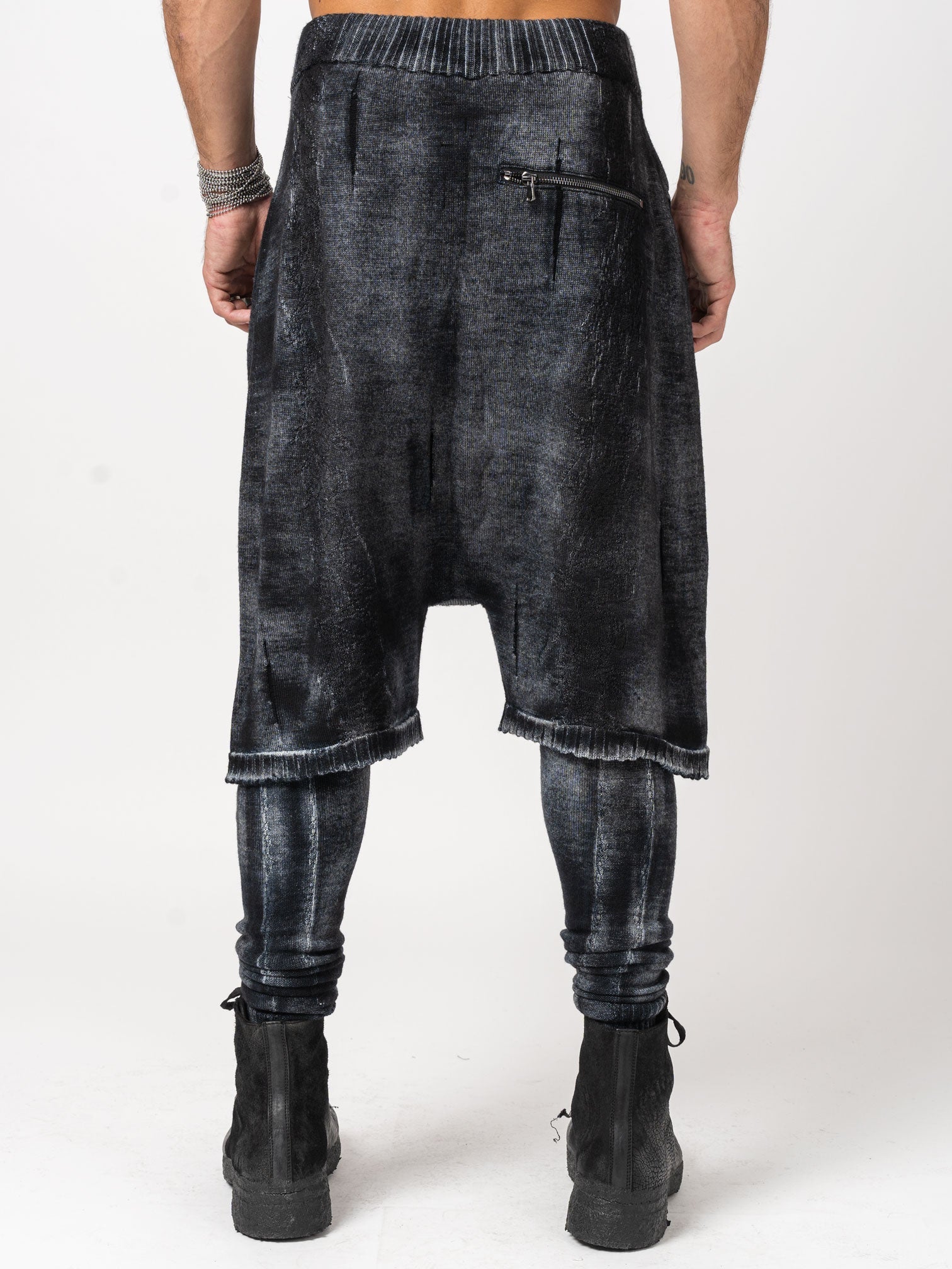 Medium Wool Double Pants - INN7