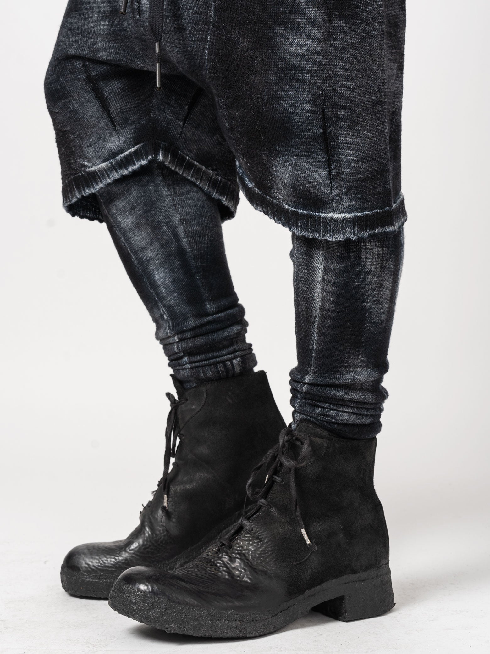 Medium Wool Double Pants - INN7