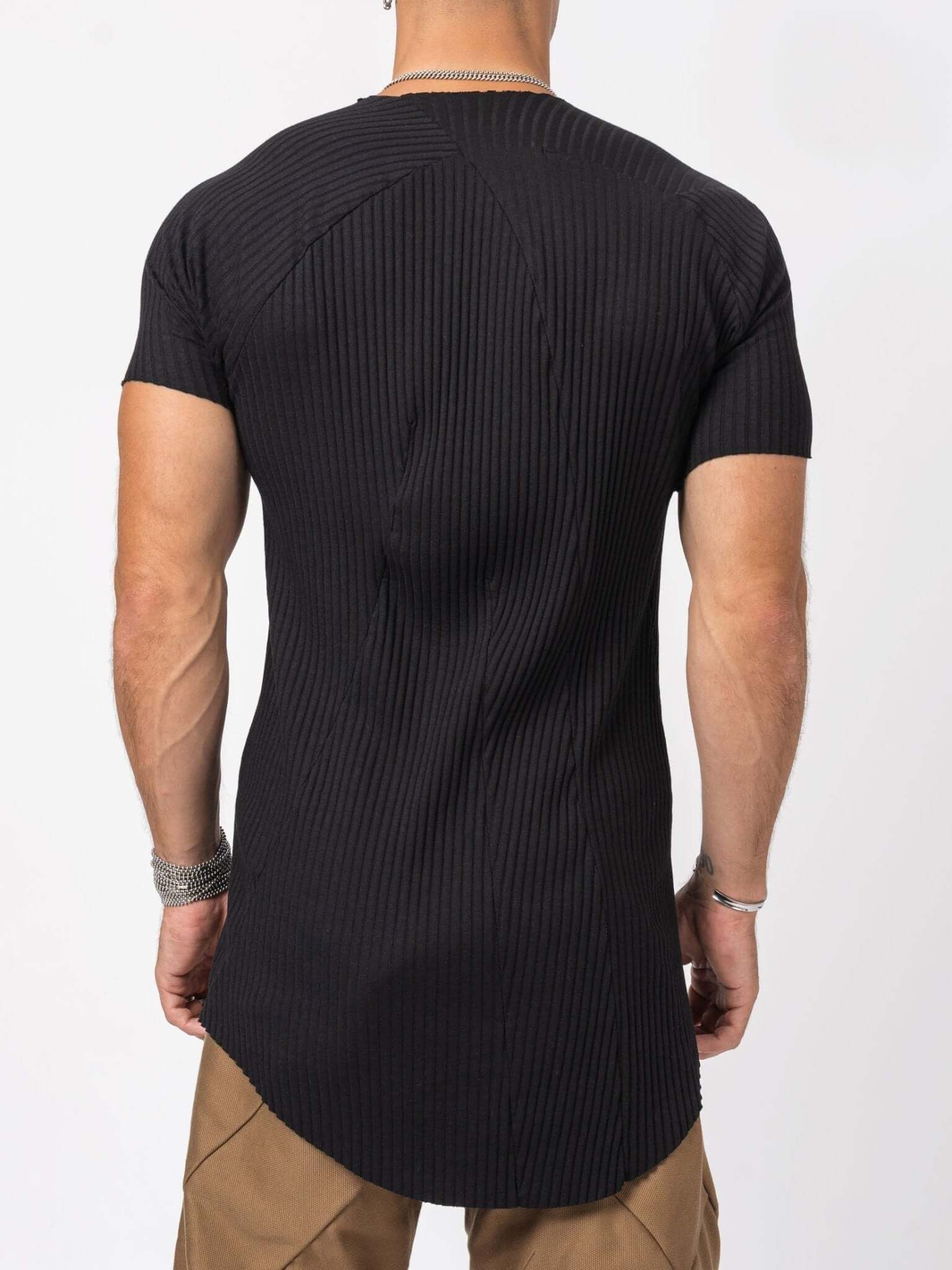 DIS-M-CT DISTORTION CURVED T-SHIRT - INN7