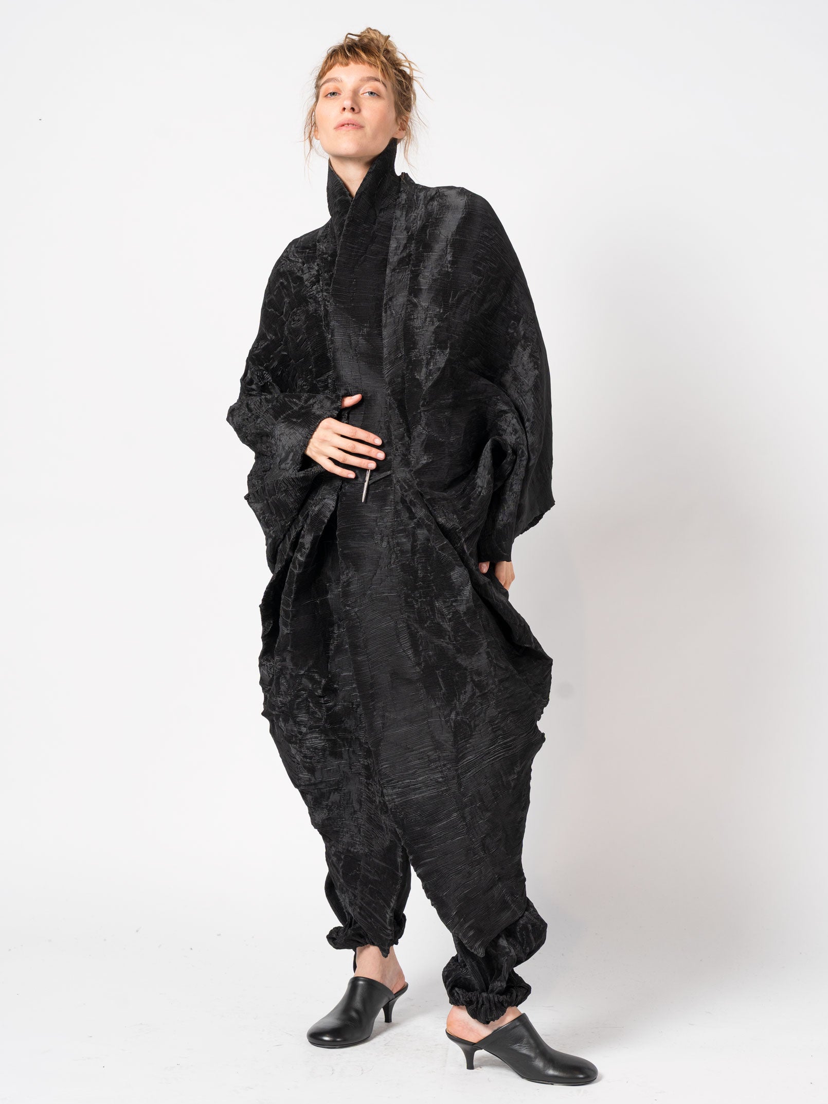 Textured Pleated Trousers - INN7