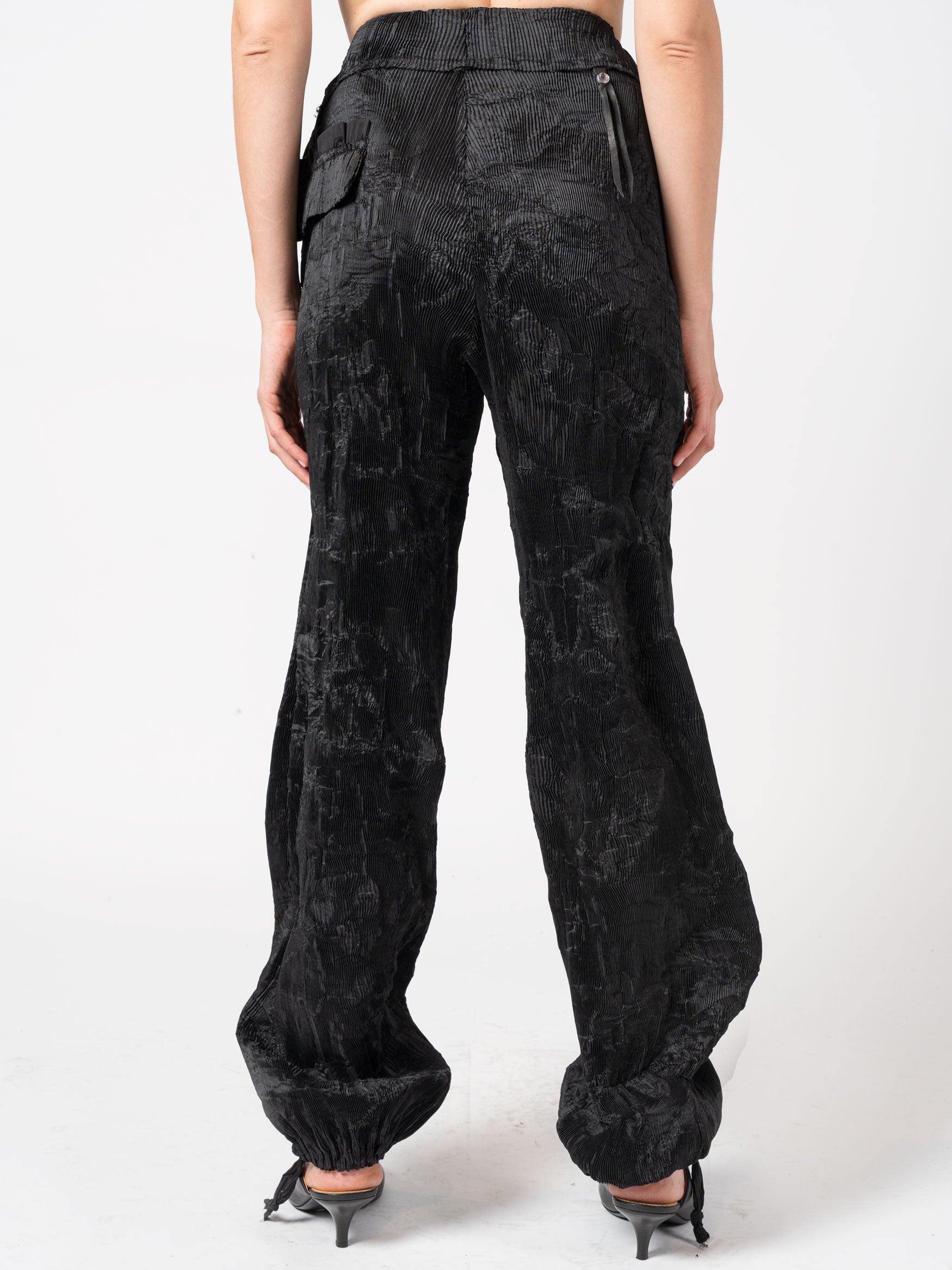 Textured Pleated Trousers - INN7