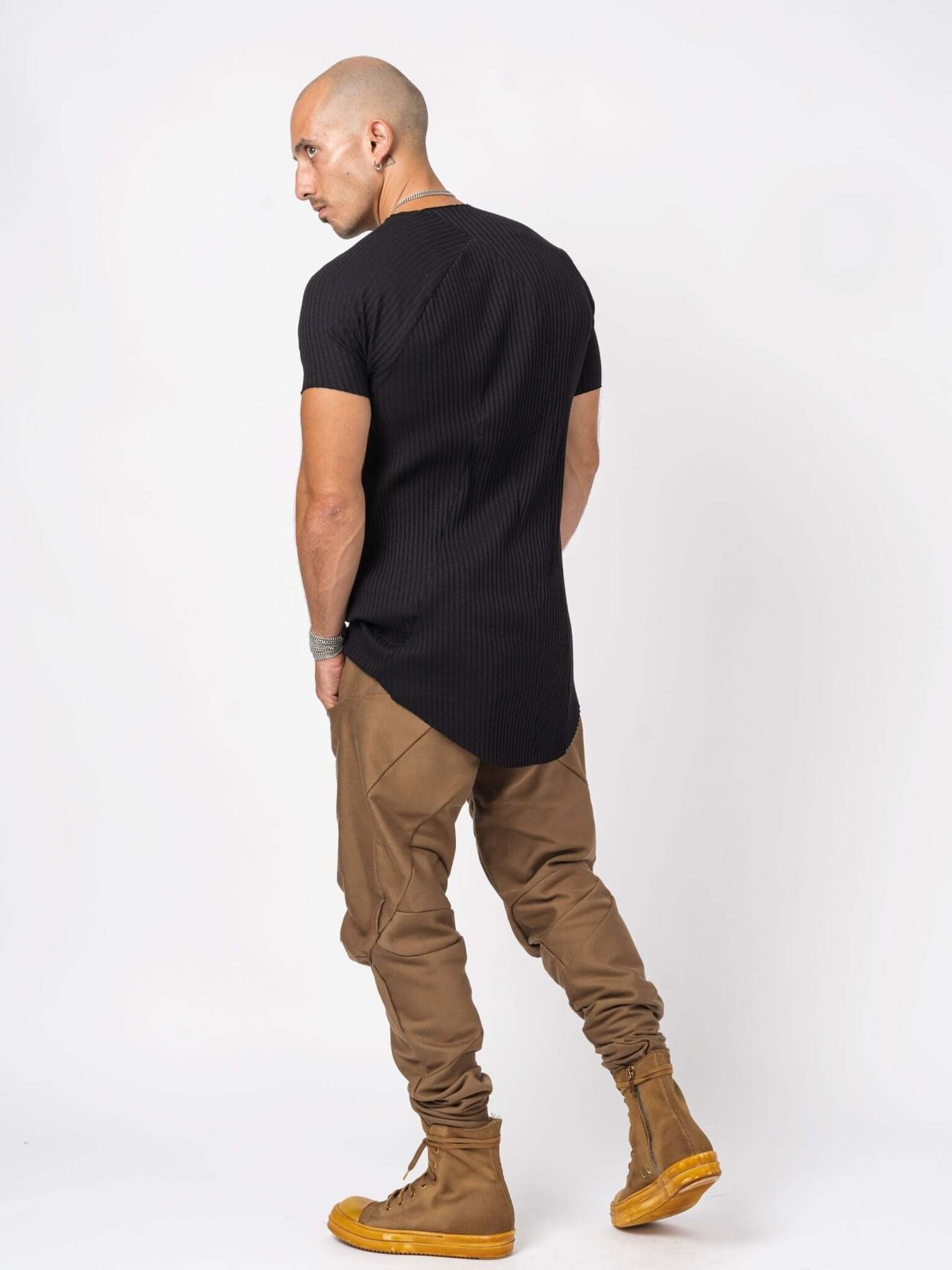 DIS-M-CT DISTORTION CURVED T-SHIRT - INN7