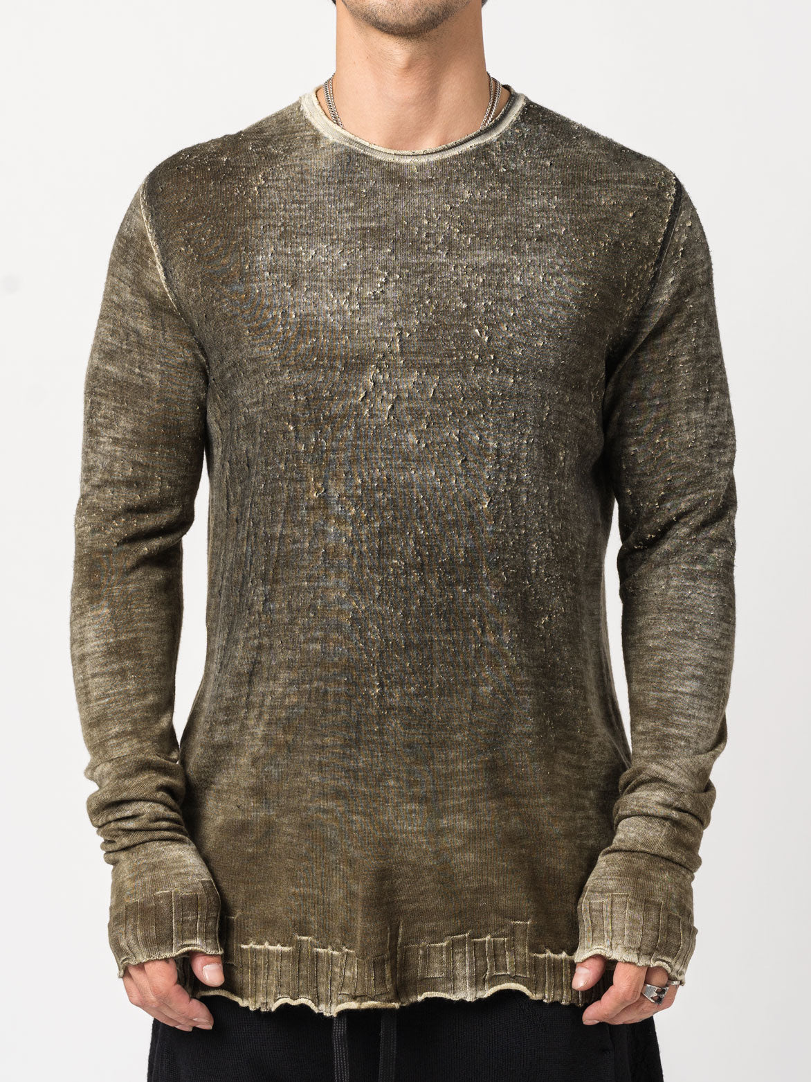 Sweater with Rubber Detail - INN7