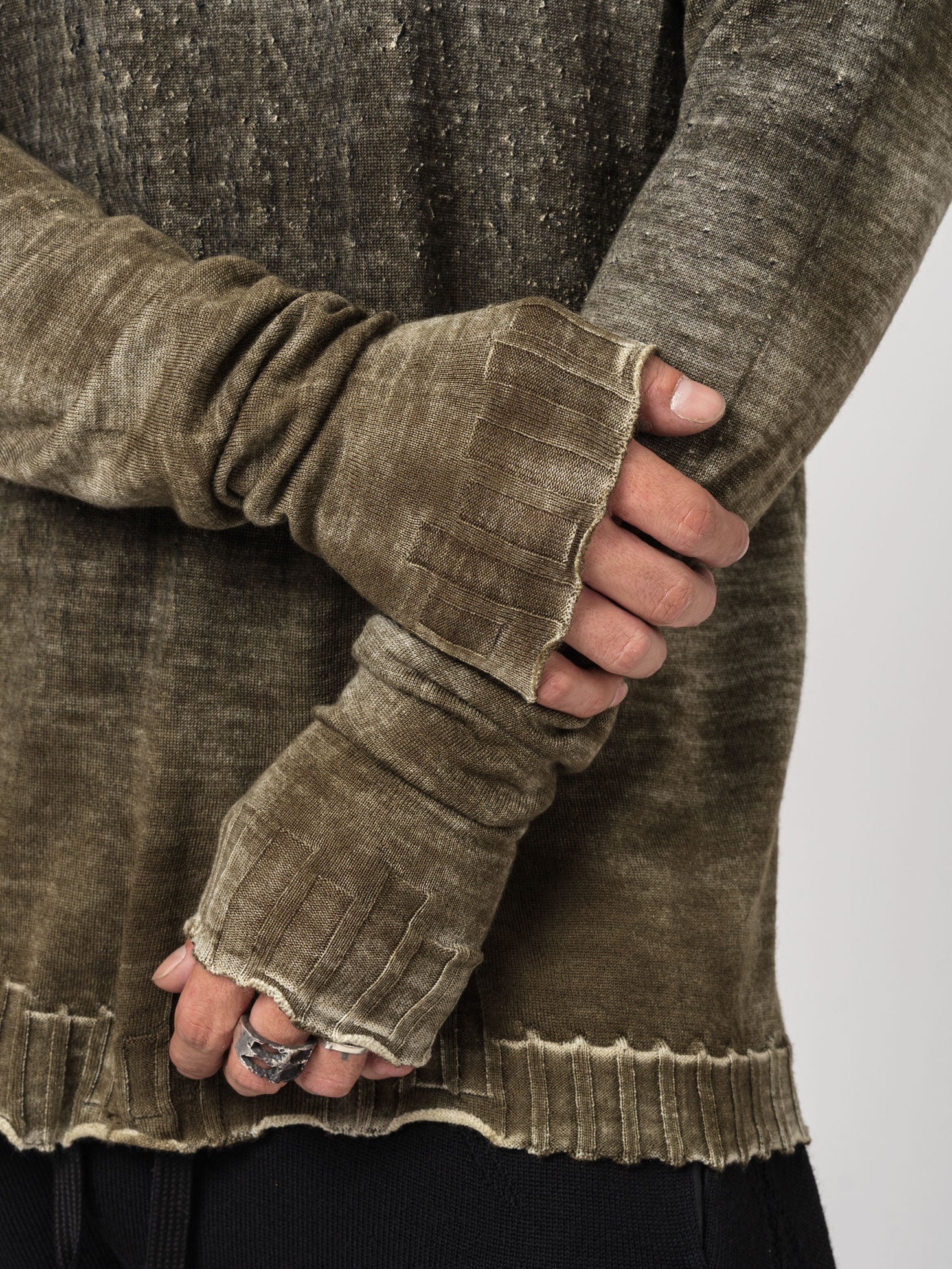 Sweater with Rubber Detail - INN7