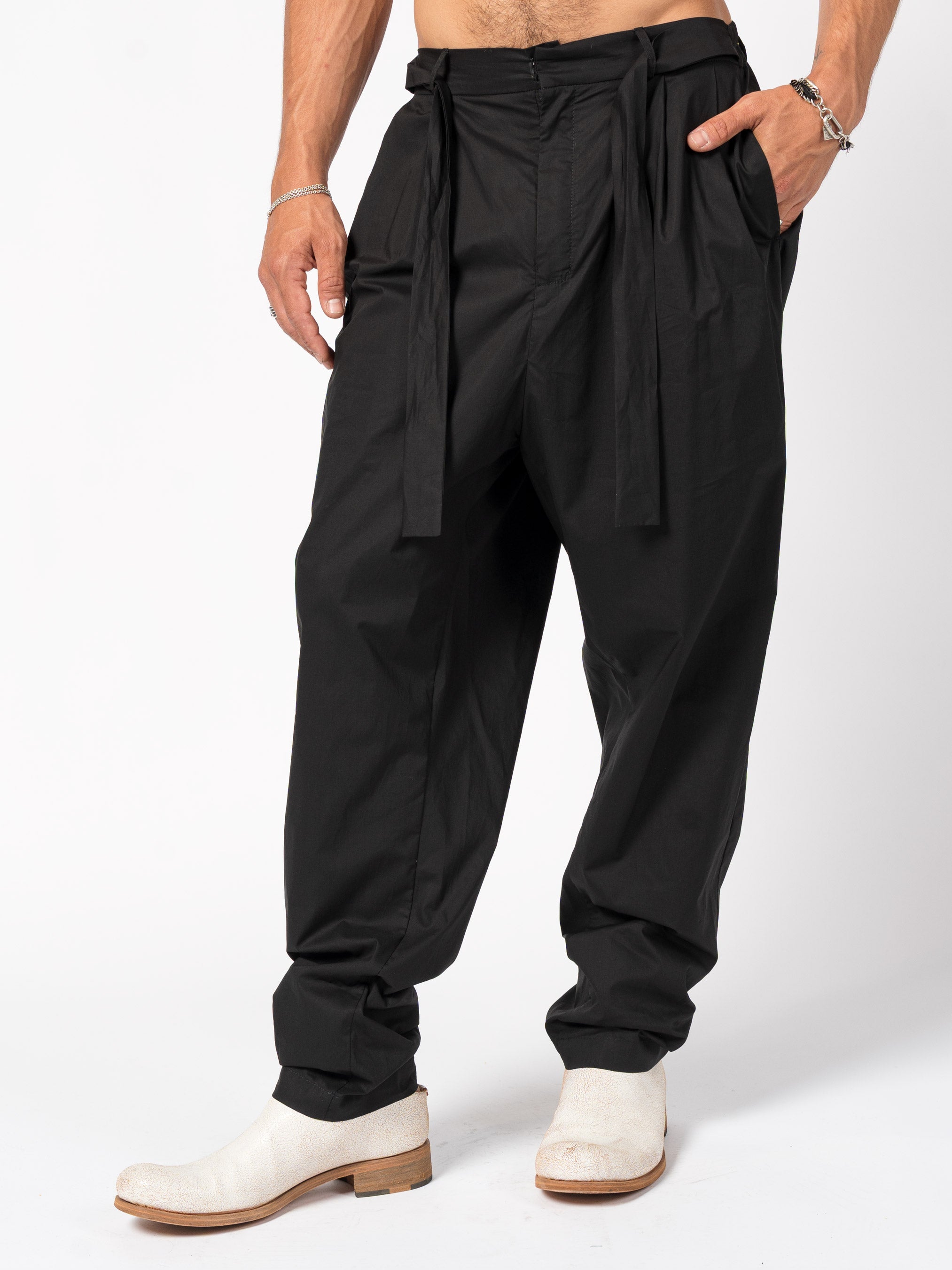 Lightweight Trousers with Belt - INN7