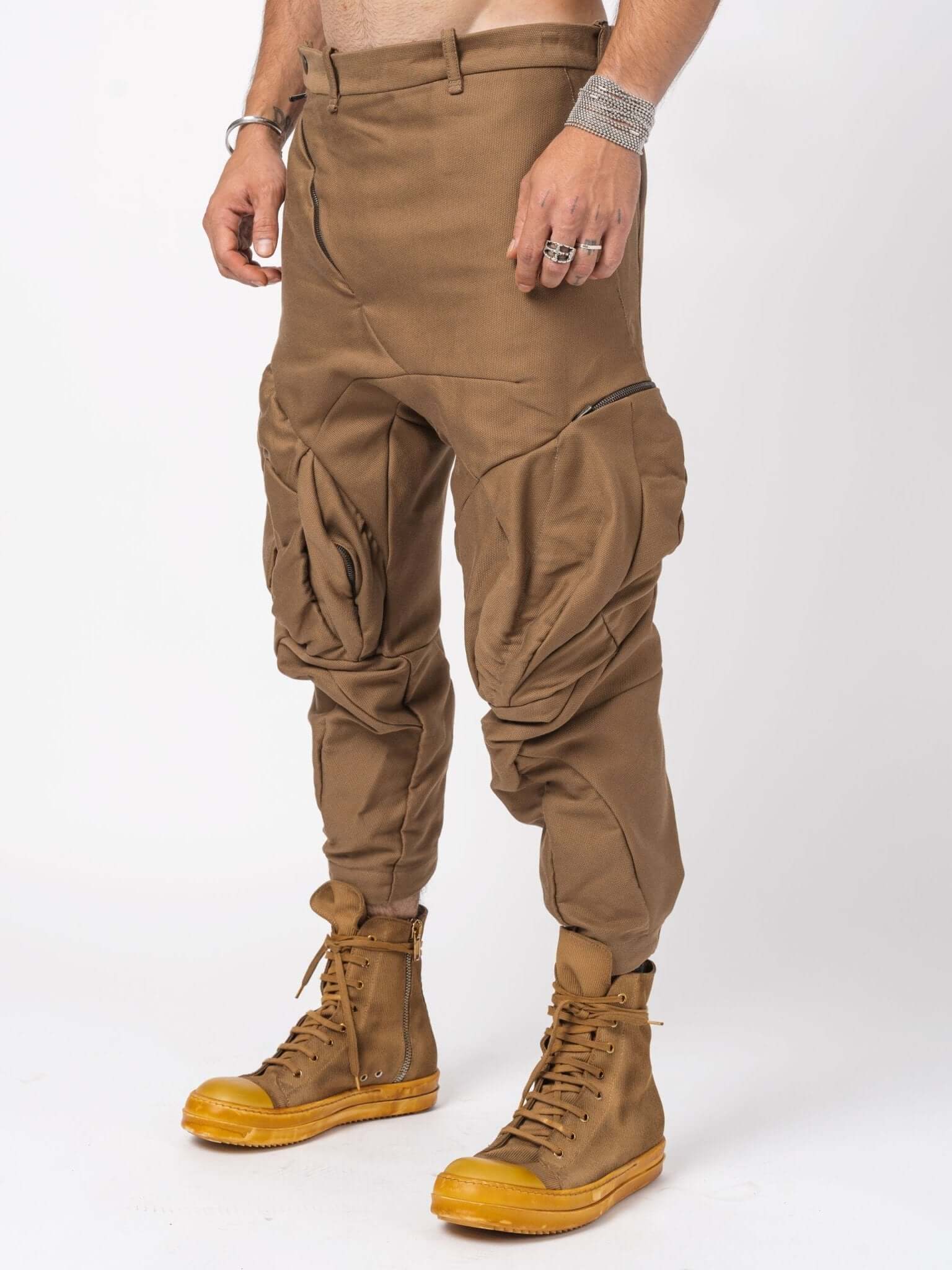 DIS-M-4/ DISTORTION 4/5 MUSCLE POCKET PANTS - INN7