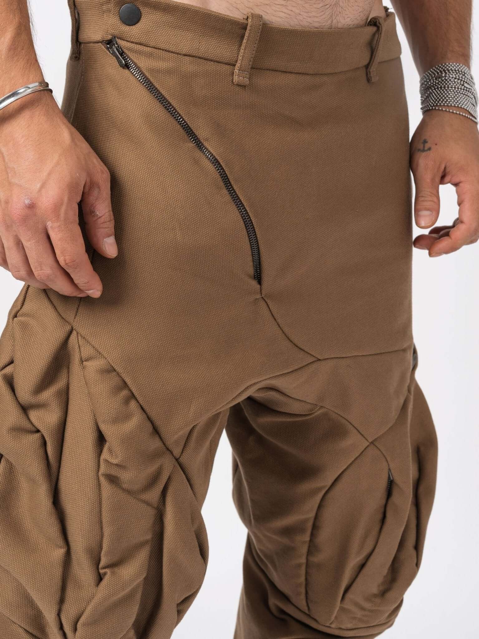 DIS-M-4/ DISTORTION 4/5 MUSCLE POCKET PANTS - INN7