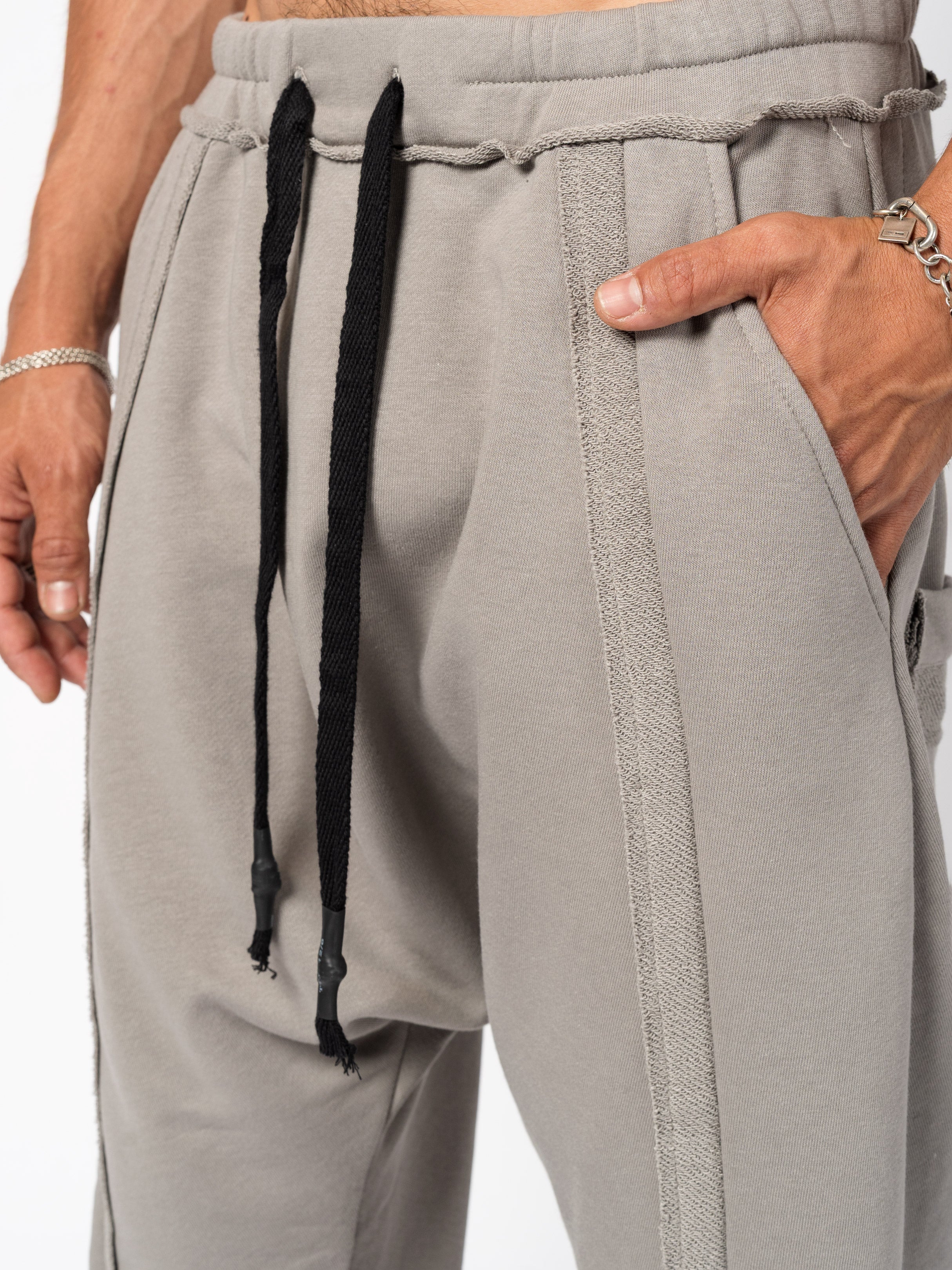 Sweatpants with Exposed Seams - INN7
