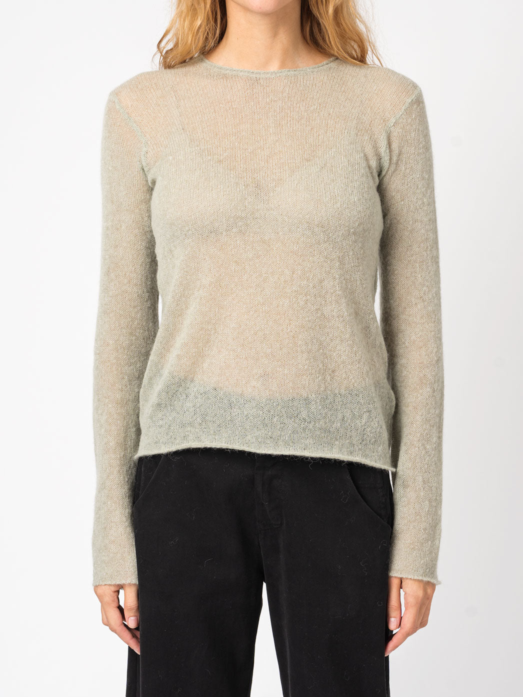 Sheer Knit Sweater - INN7