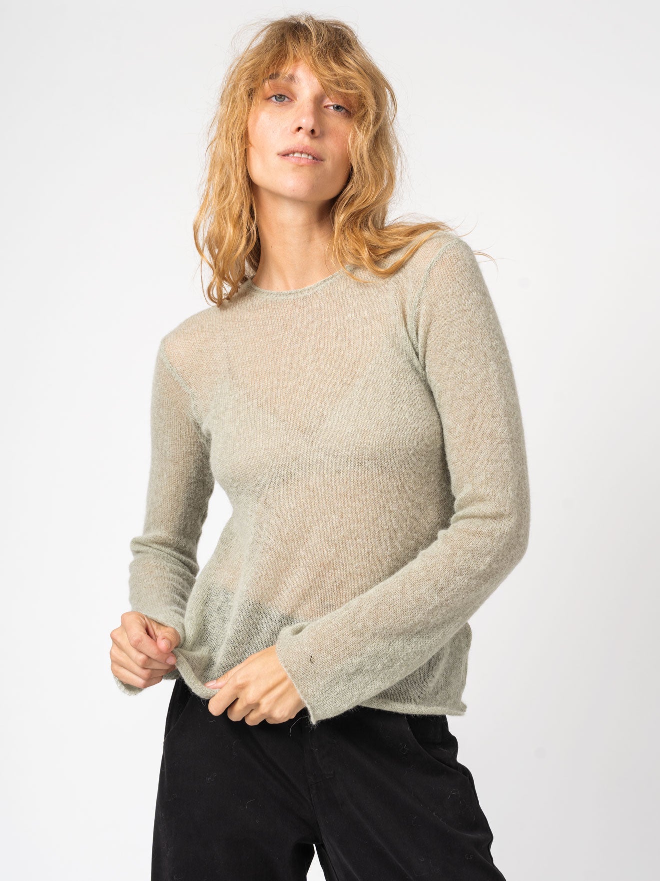 Sheer Knit Sweater - INN7