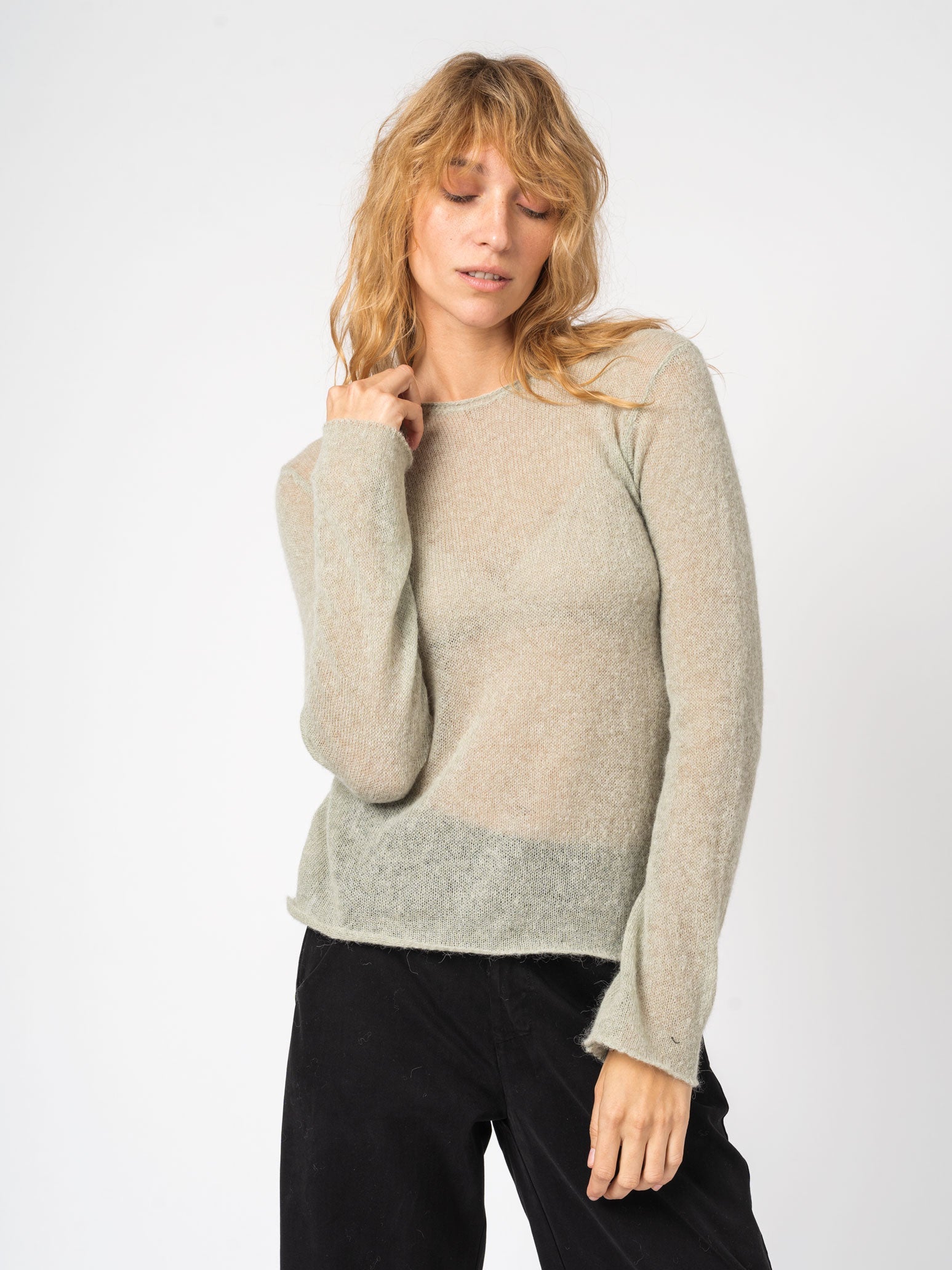 Sheer Knit Sweater - INN7