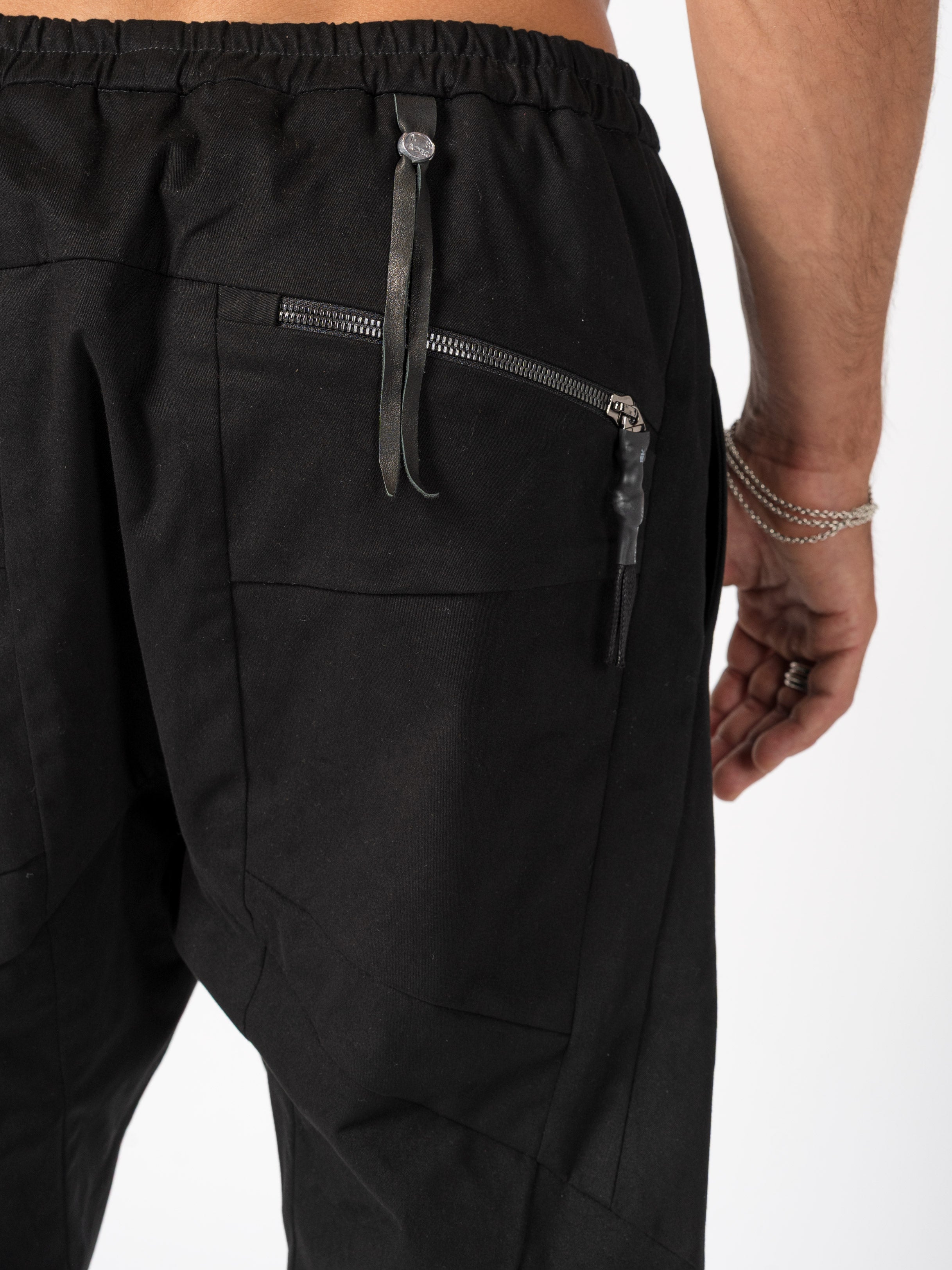 Tapered Cotton Blend Pants - INN7