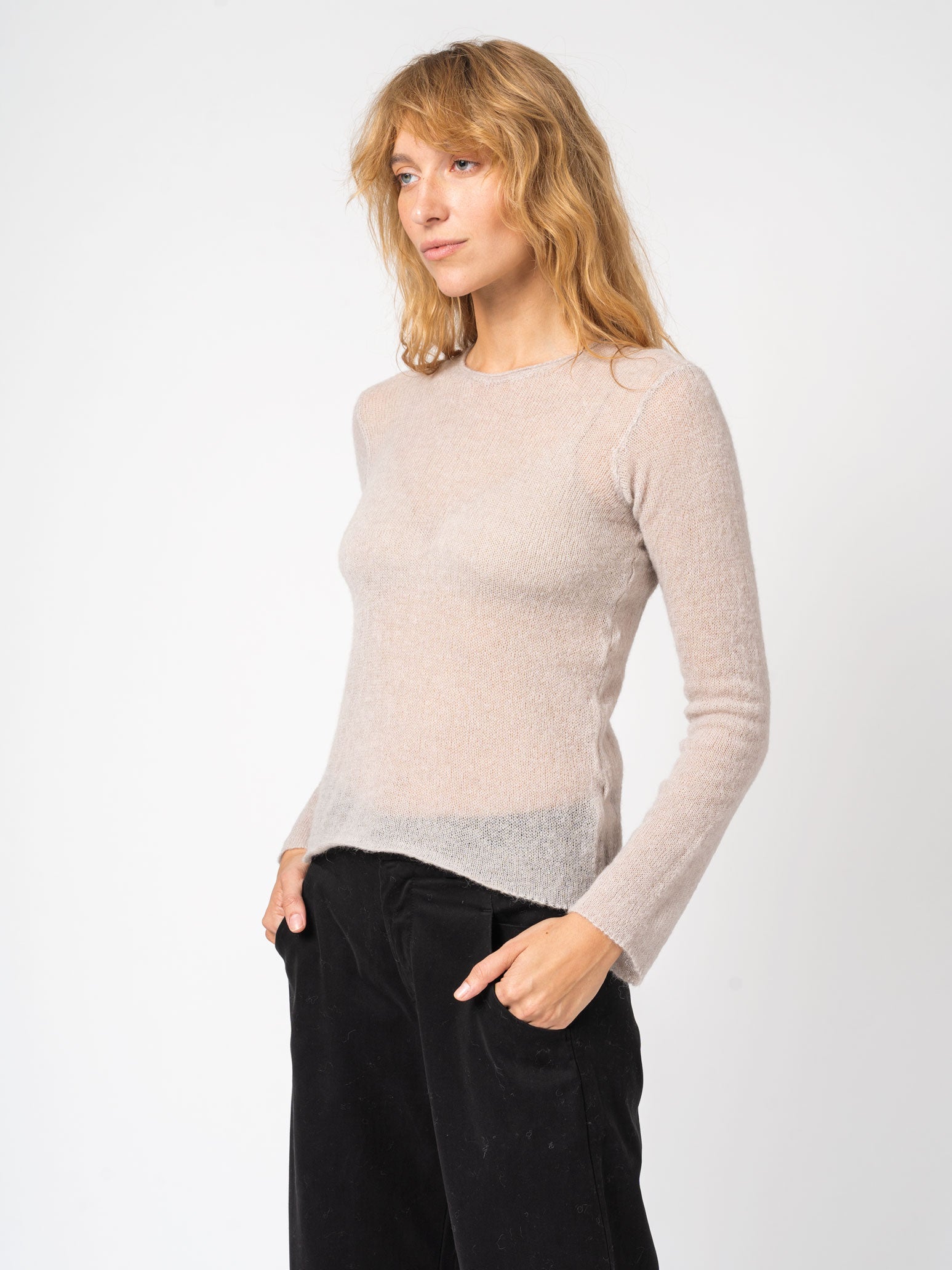 Sheer Knit Sweater - INN7