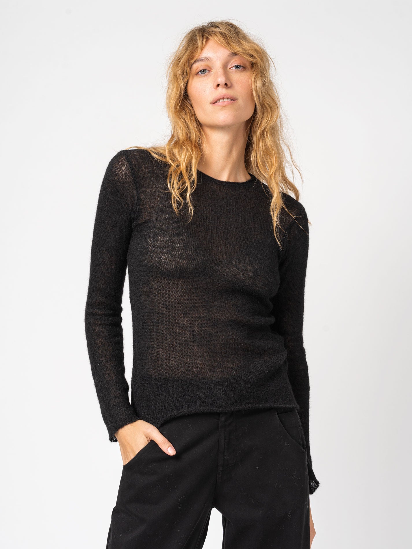 Sheer Knit Sweater - INN7