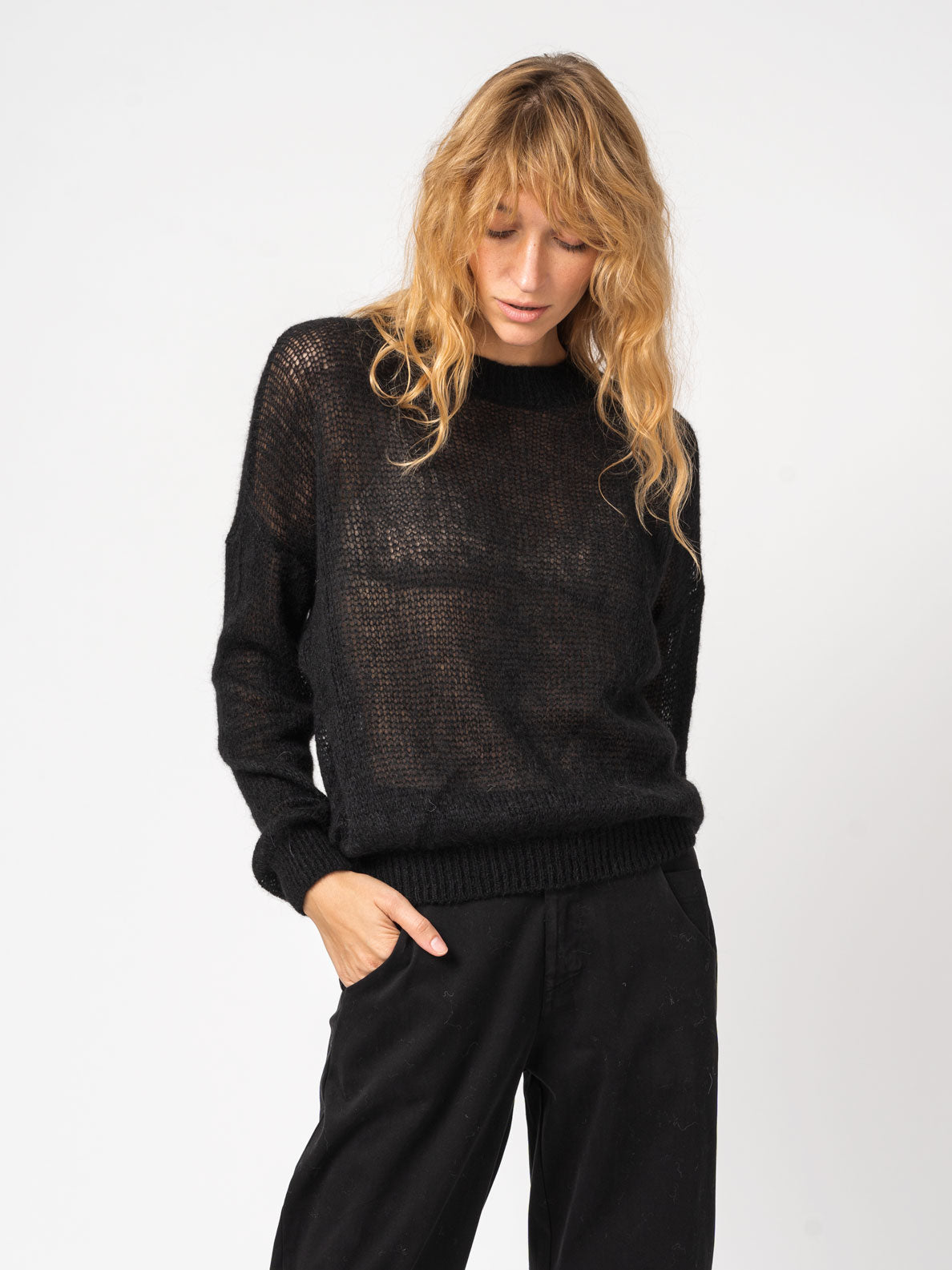 Sheer Knit Sweater - INN7