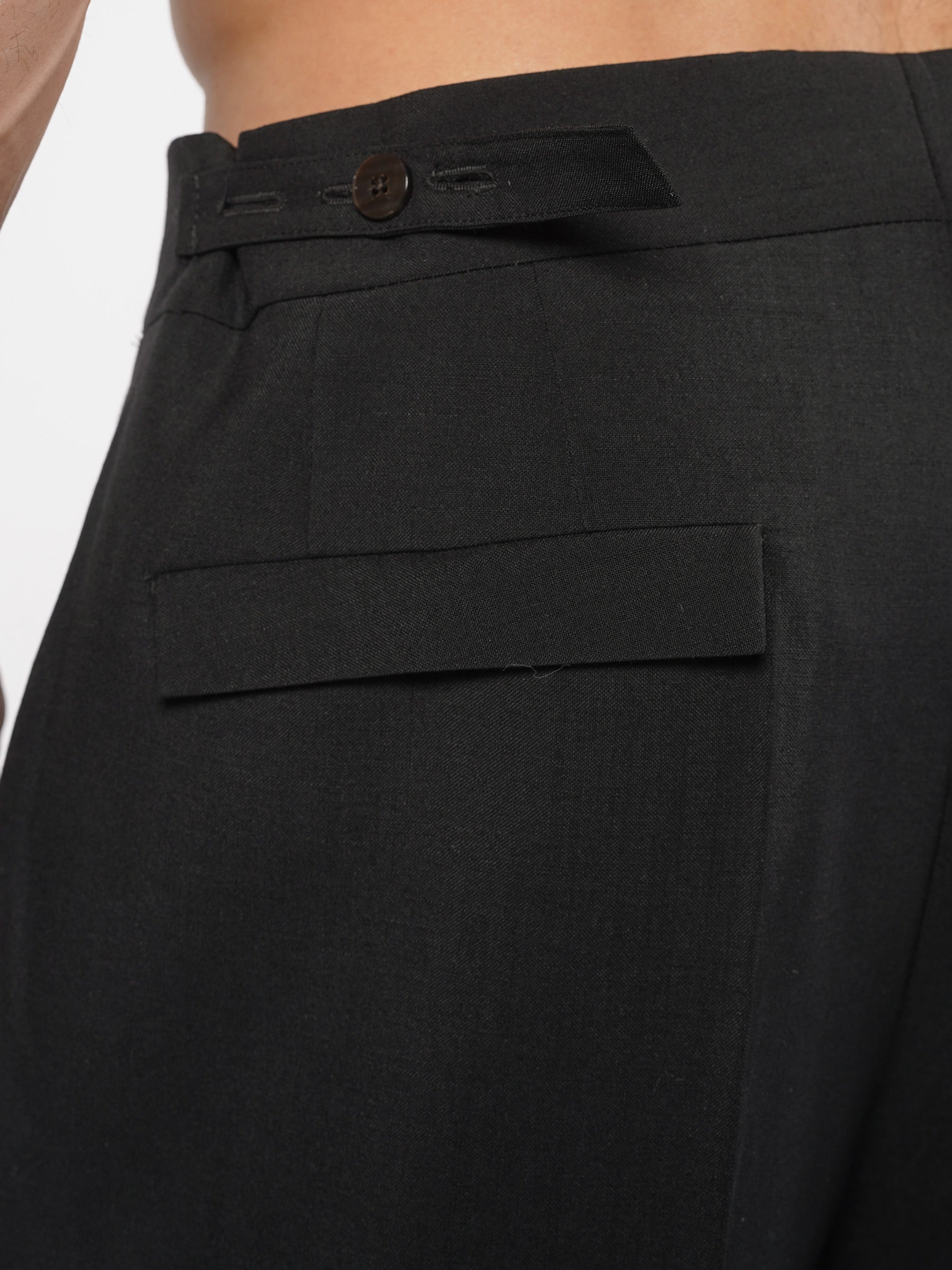 Pleated Wool-Mohair Trousers - INN7