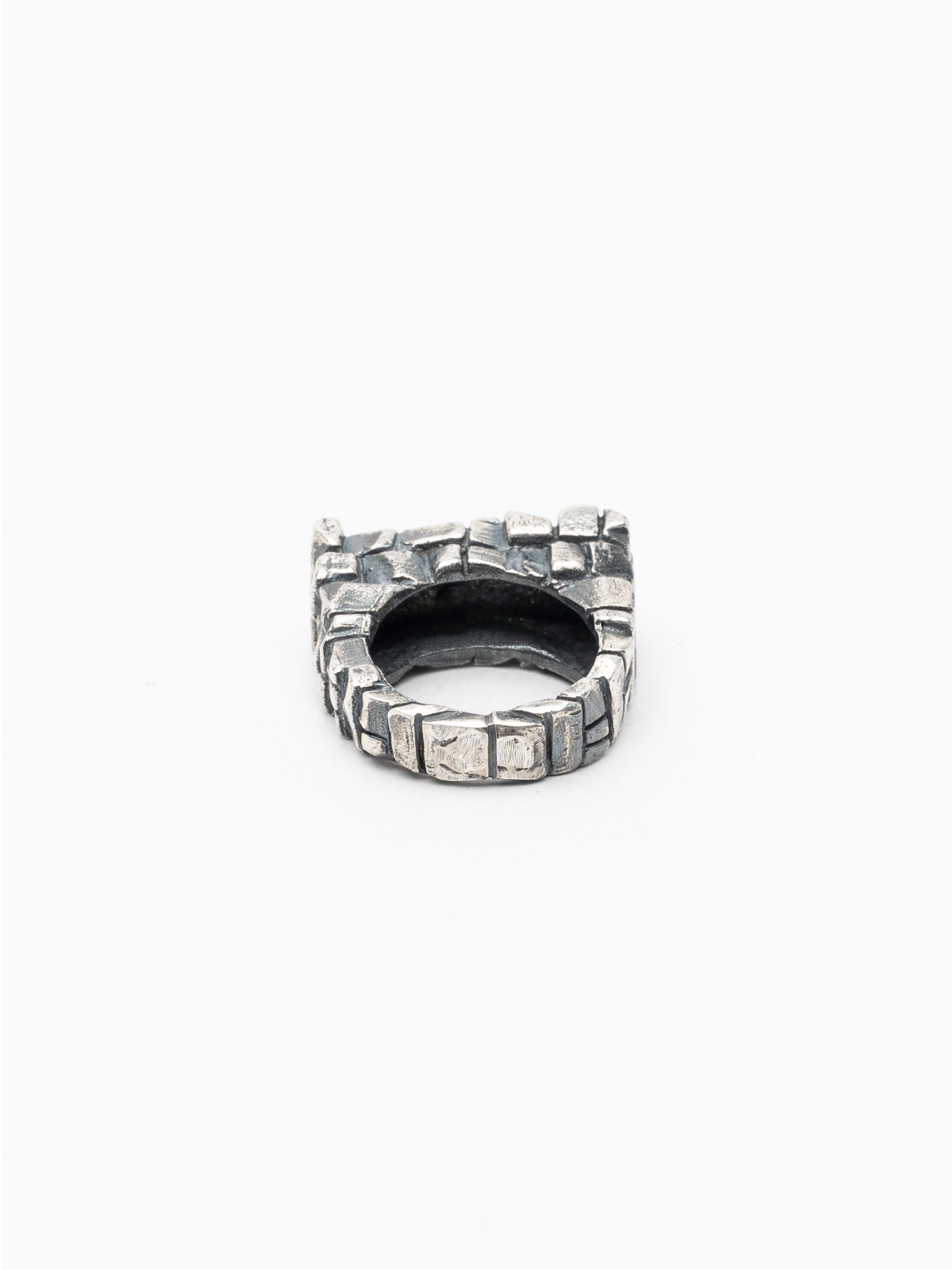 Silver Cobblestone Ring - INN7