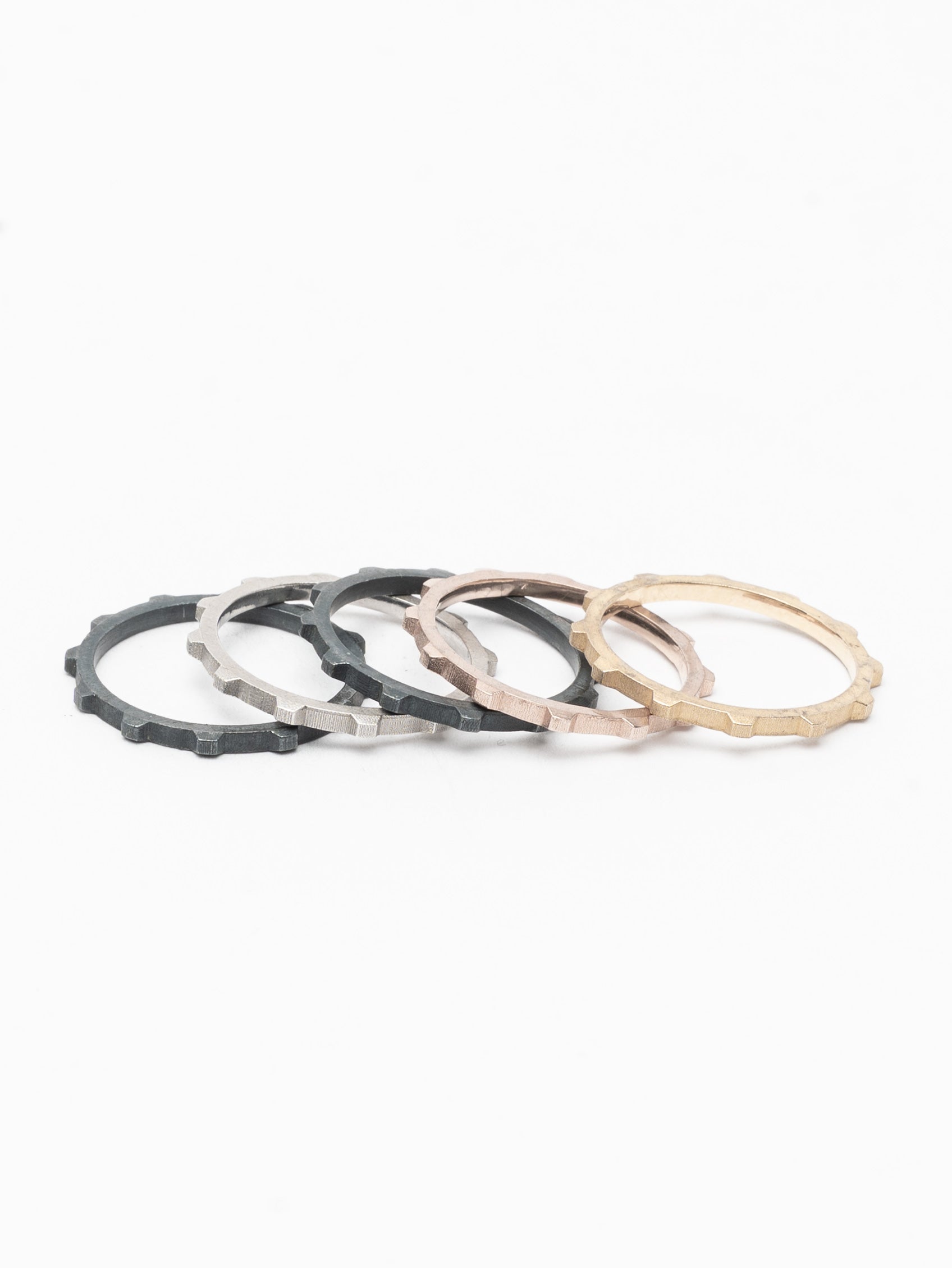 Multi-Metal Stacking Rings - INN7