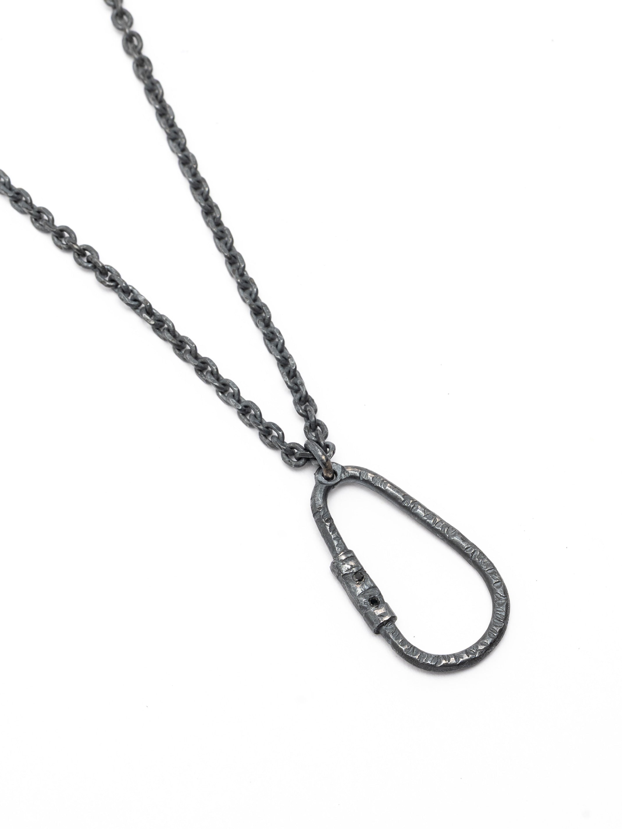 Necklace with Clasp and Natural Diamonds - INN7