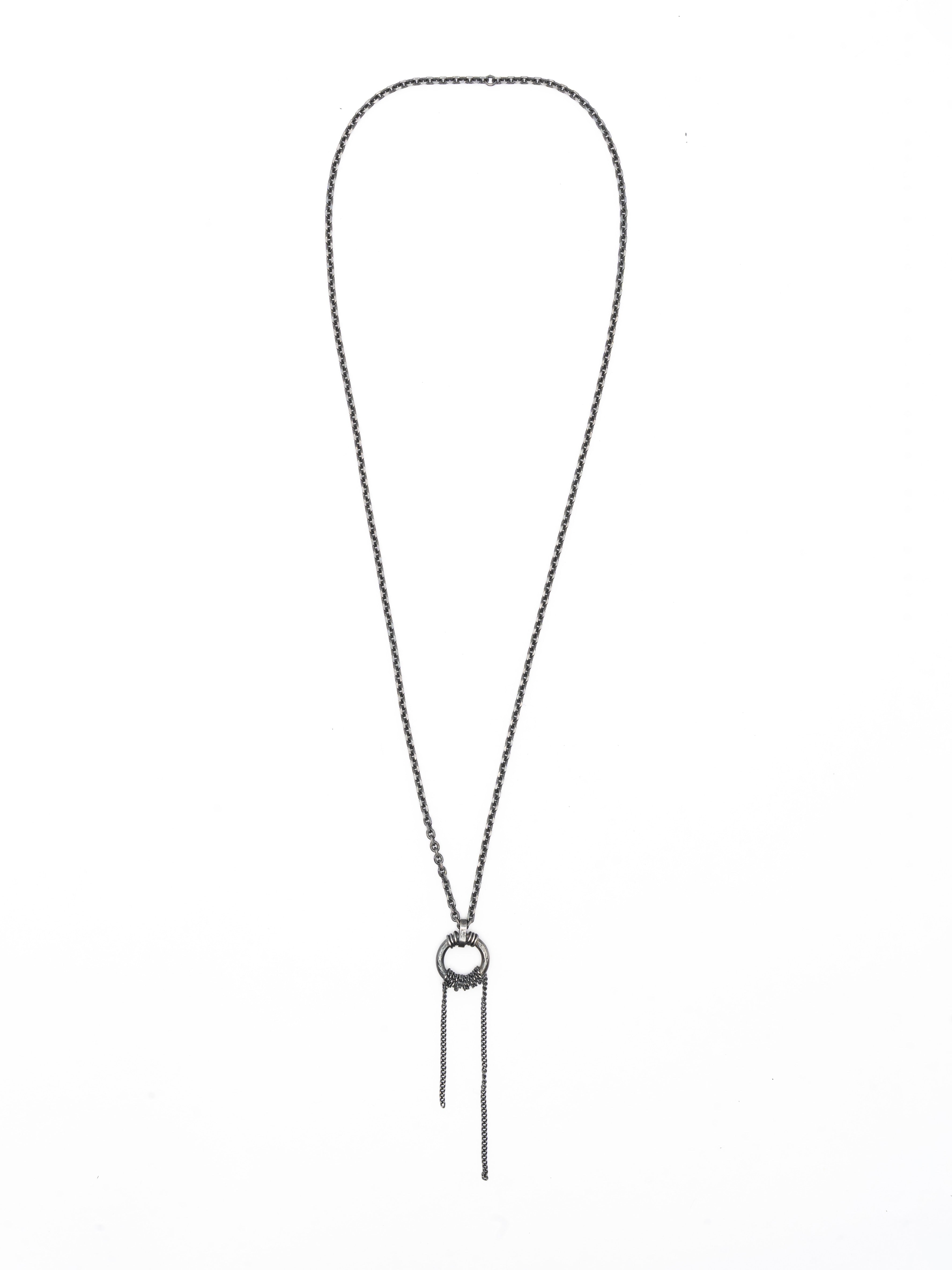 Pendant Necklace with Hanging Chains - INN7