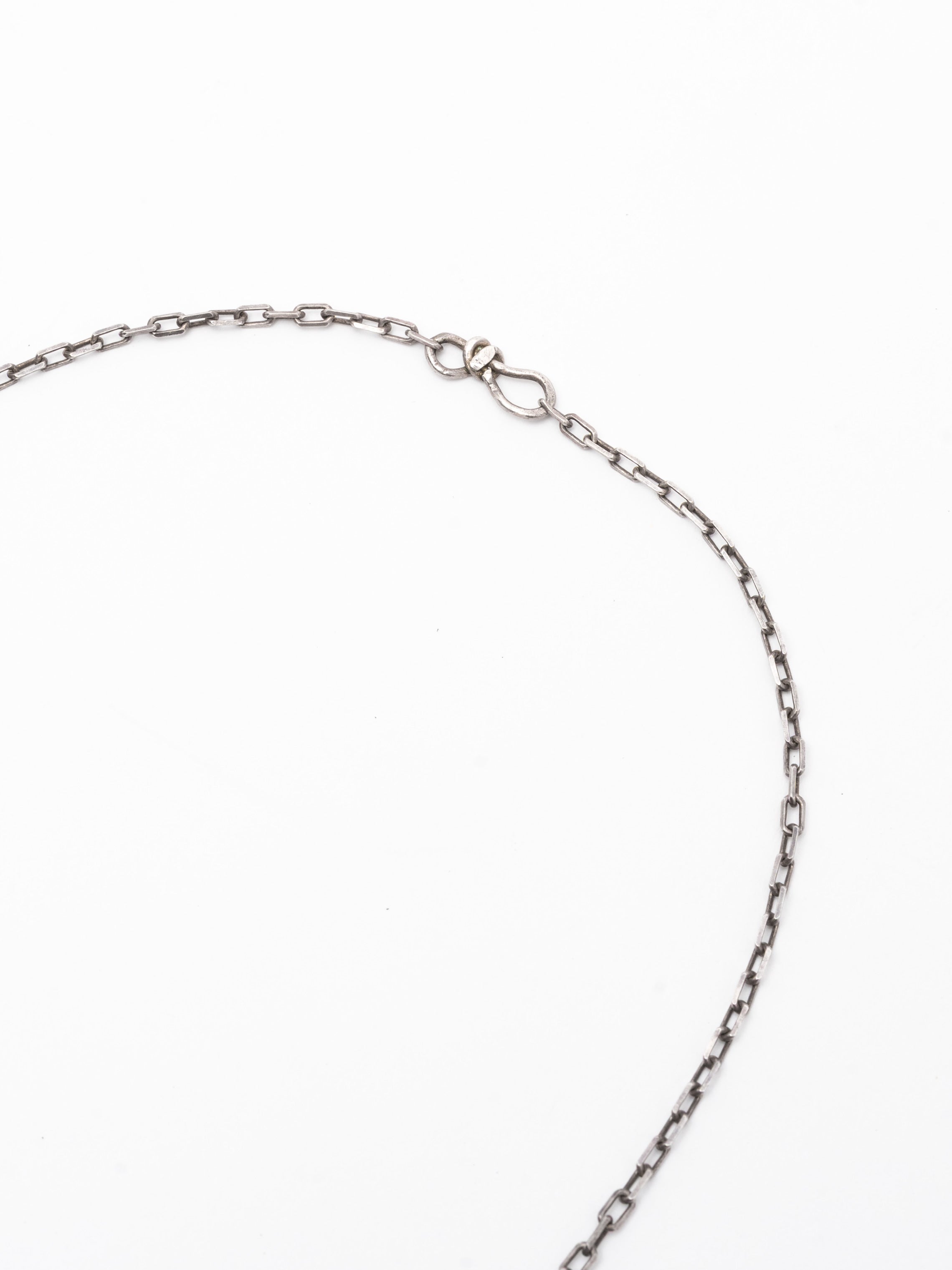Silver and Gold Horseshoe Pendant Necklace - INN7