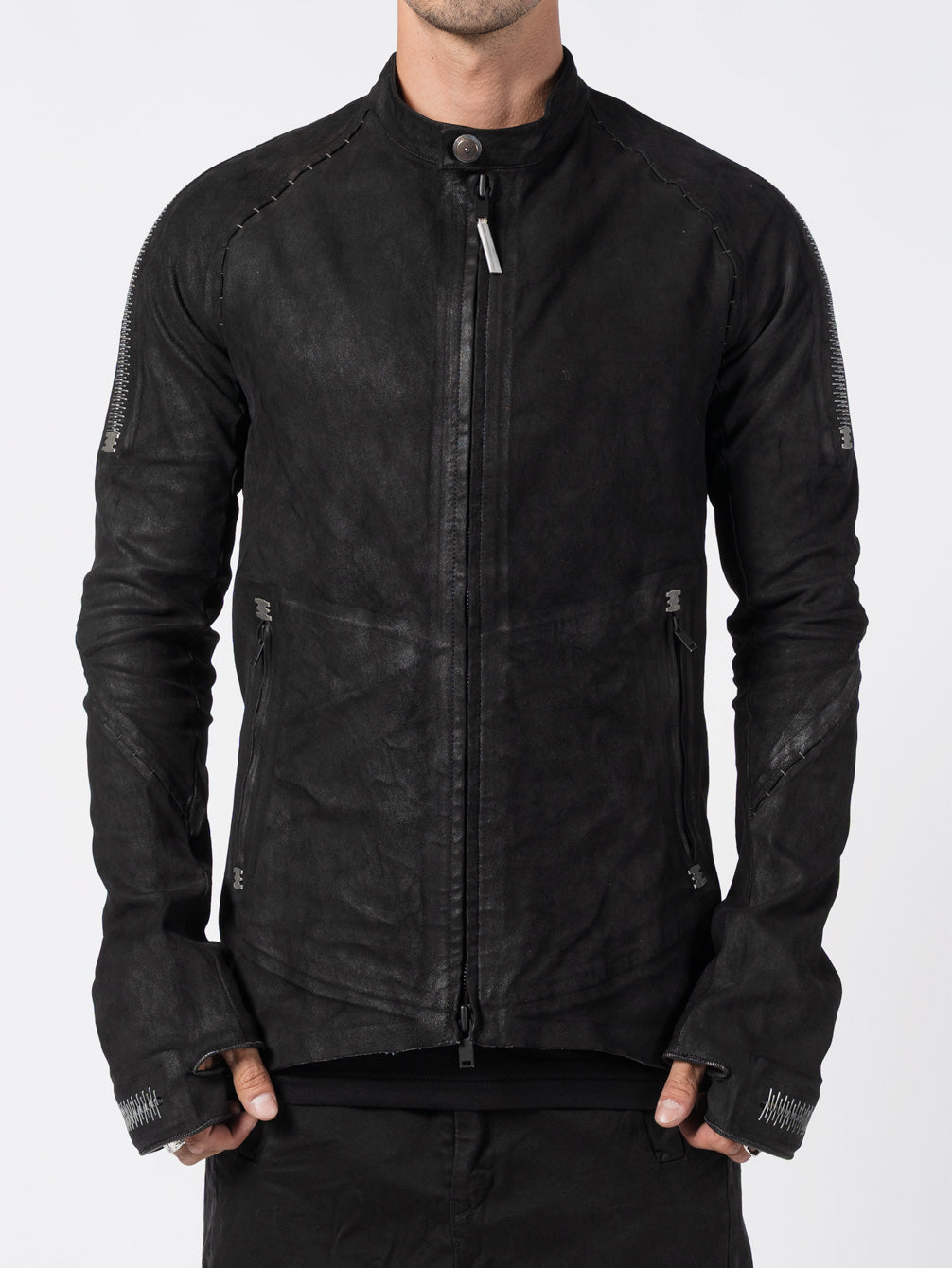 Azymute Leather Jacket