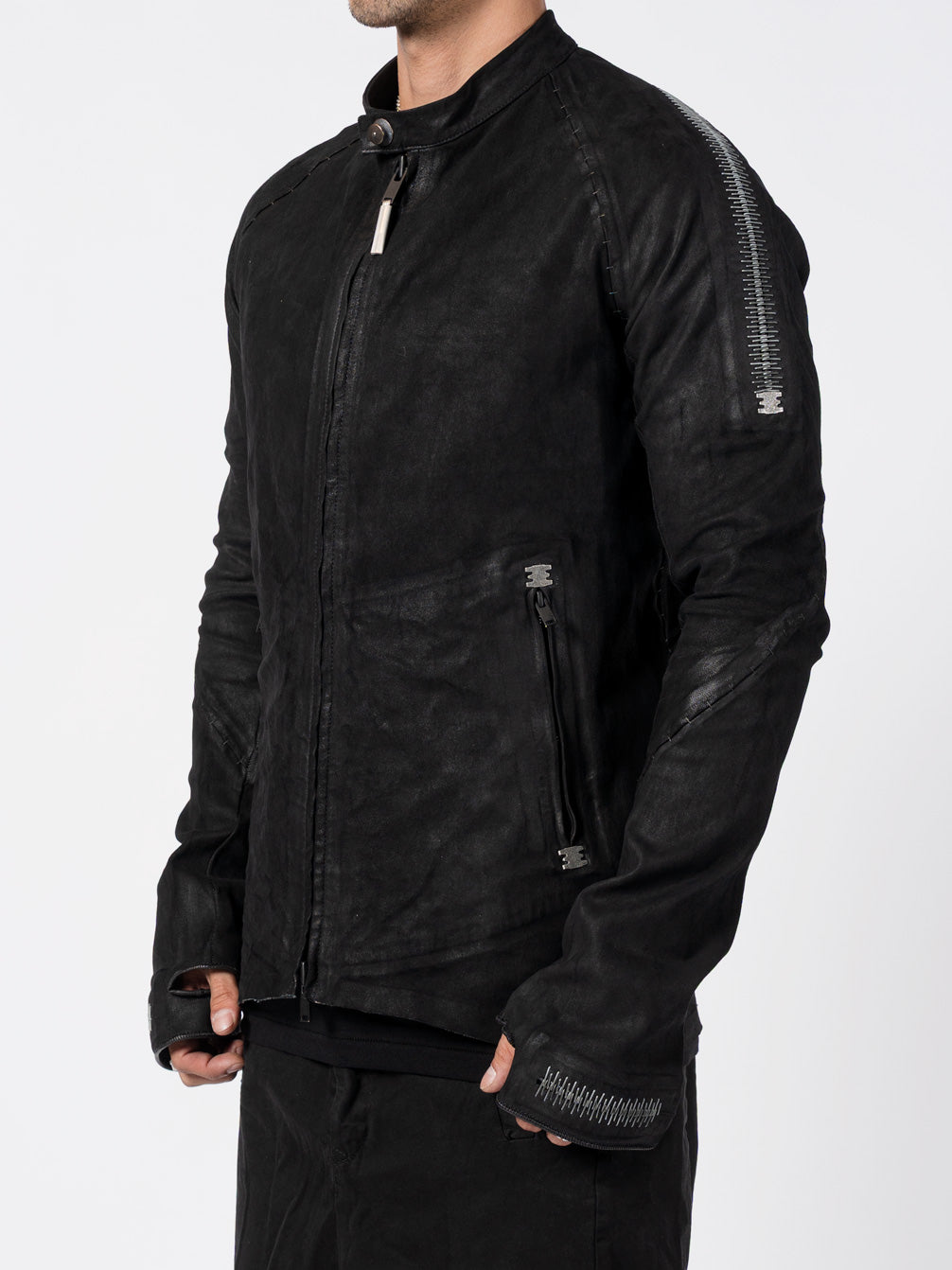 Azymute Leather Jacket