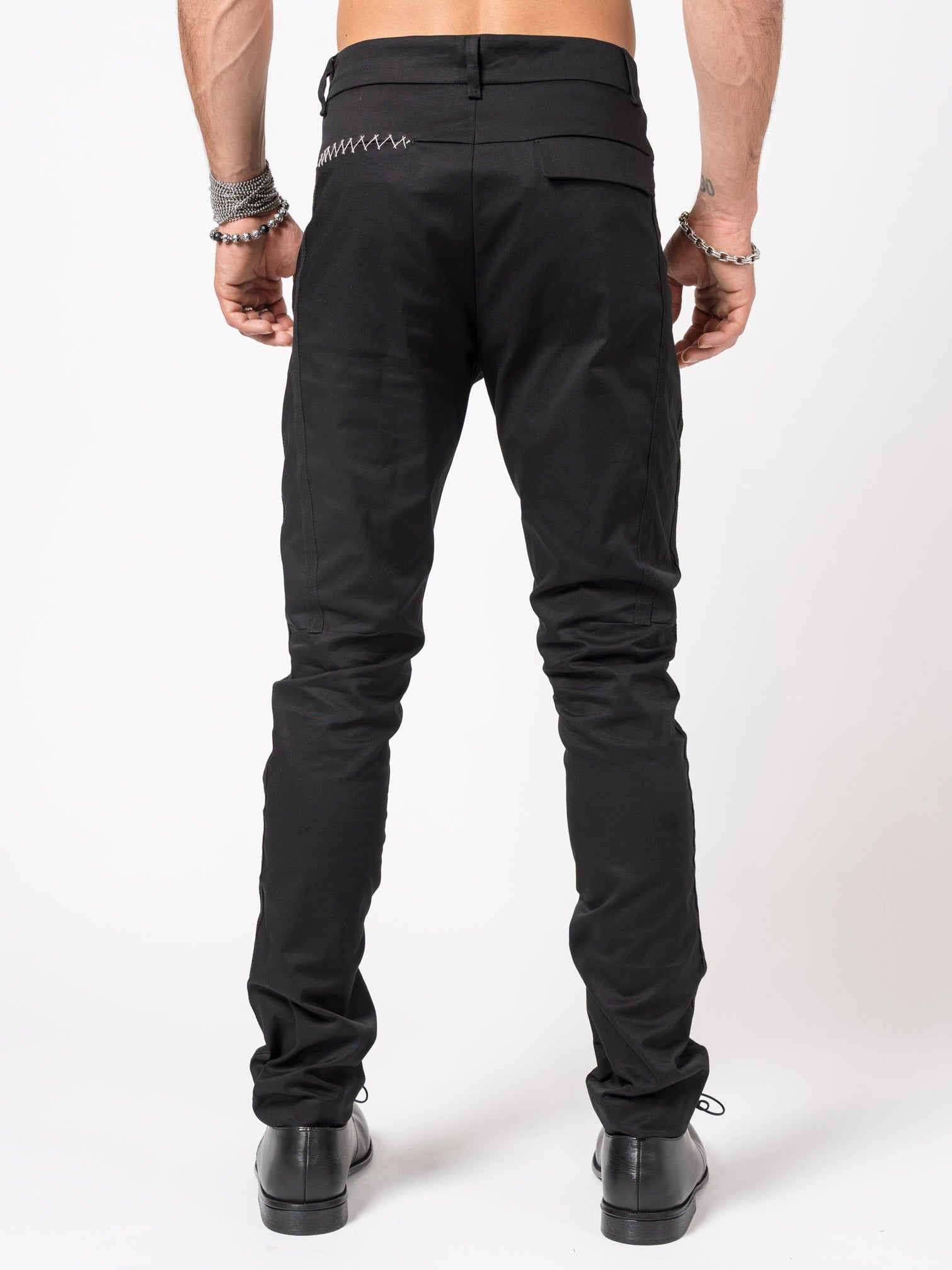 Tailored Cotton Trousers - INN7