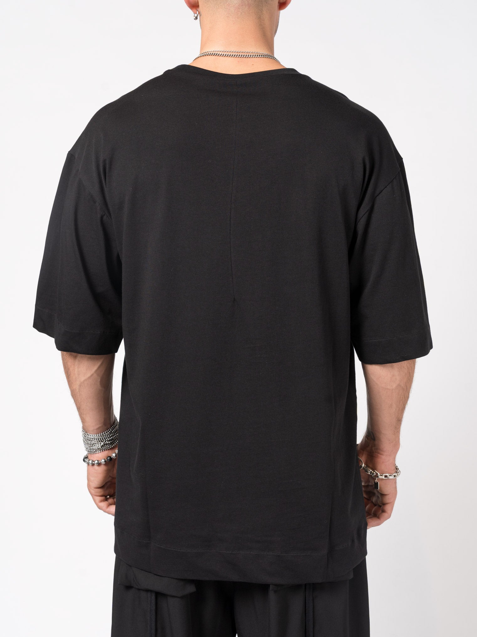 Textured Cotton-Silk T-Shirt - INN7