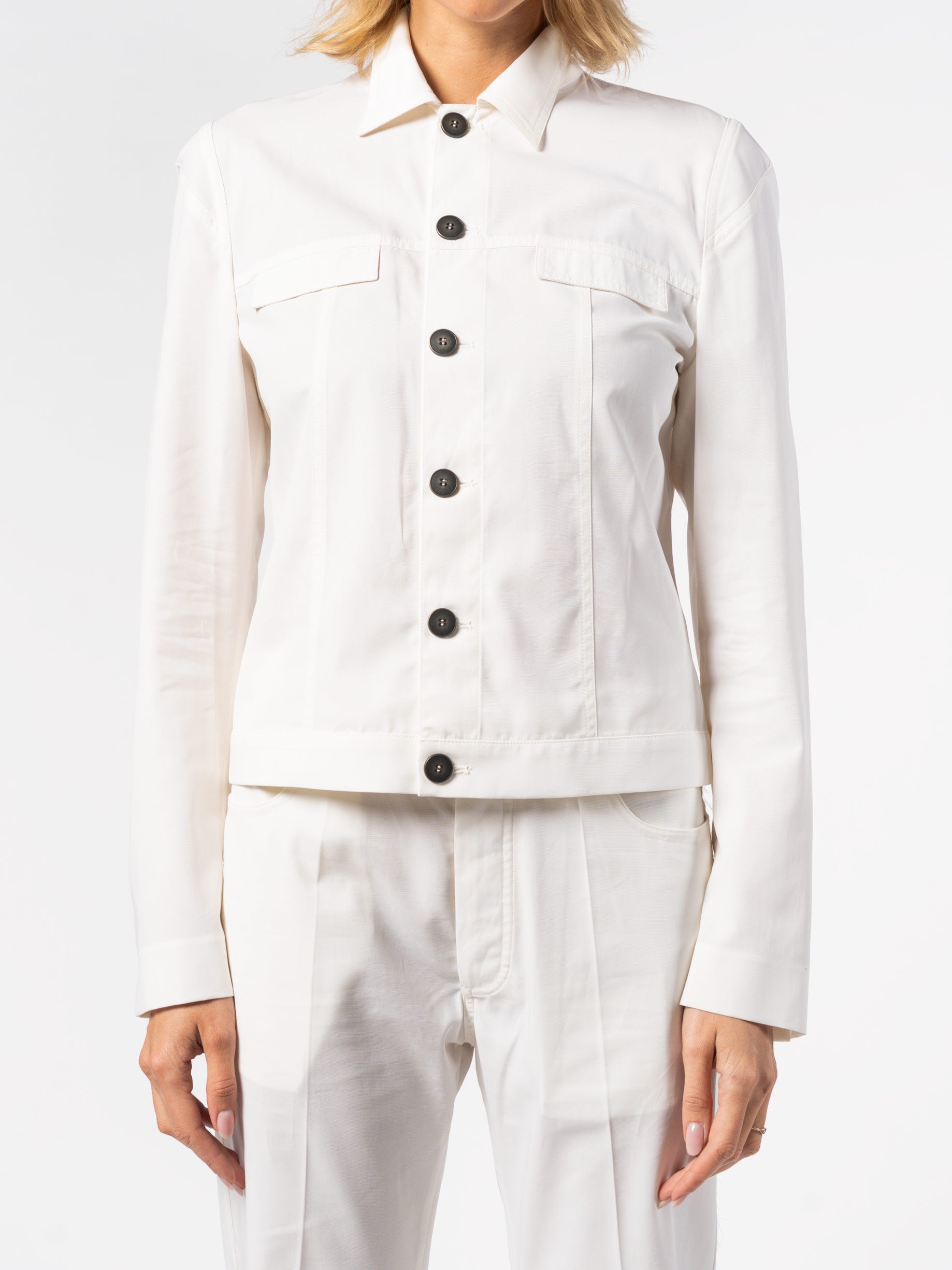 Cropped Structured Jacket - INN7