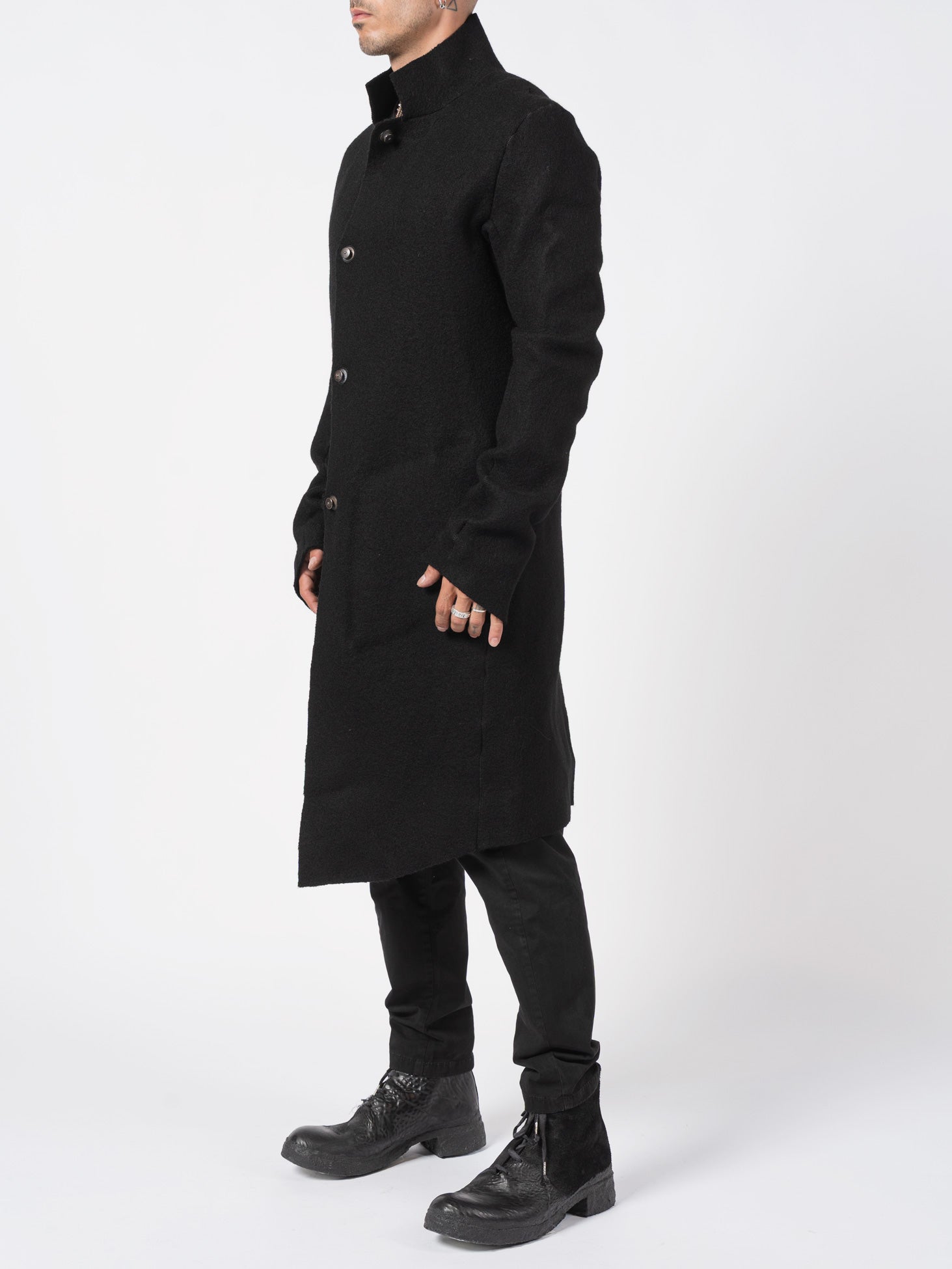 Deglingue Long Wool Coat