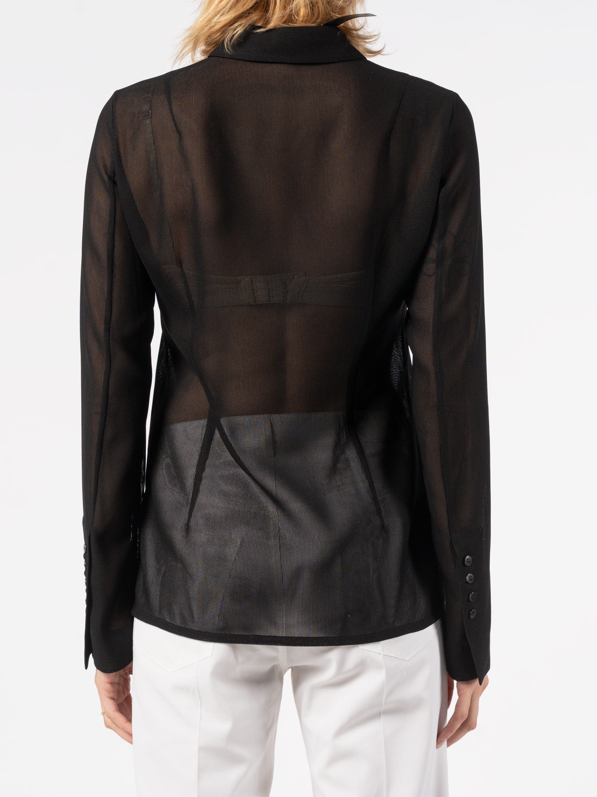 Sheer Textured Shirt - INN7