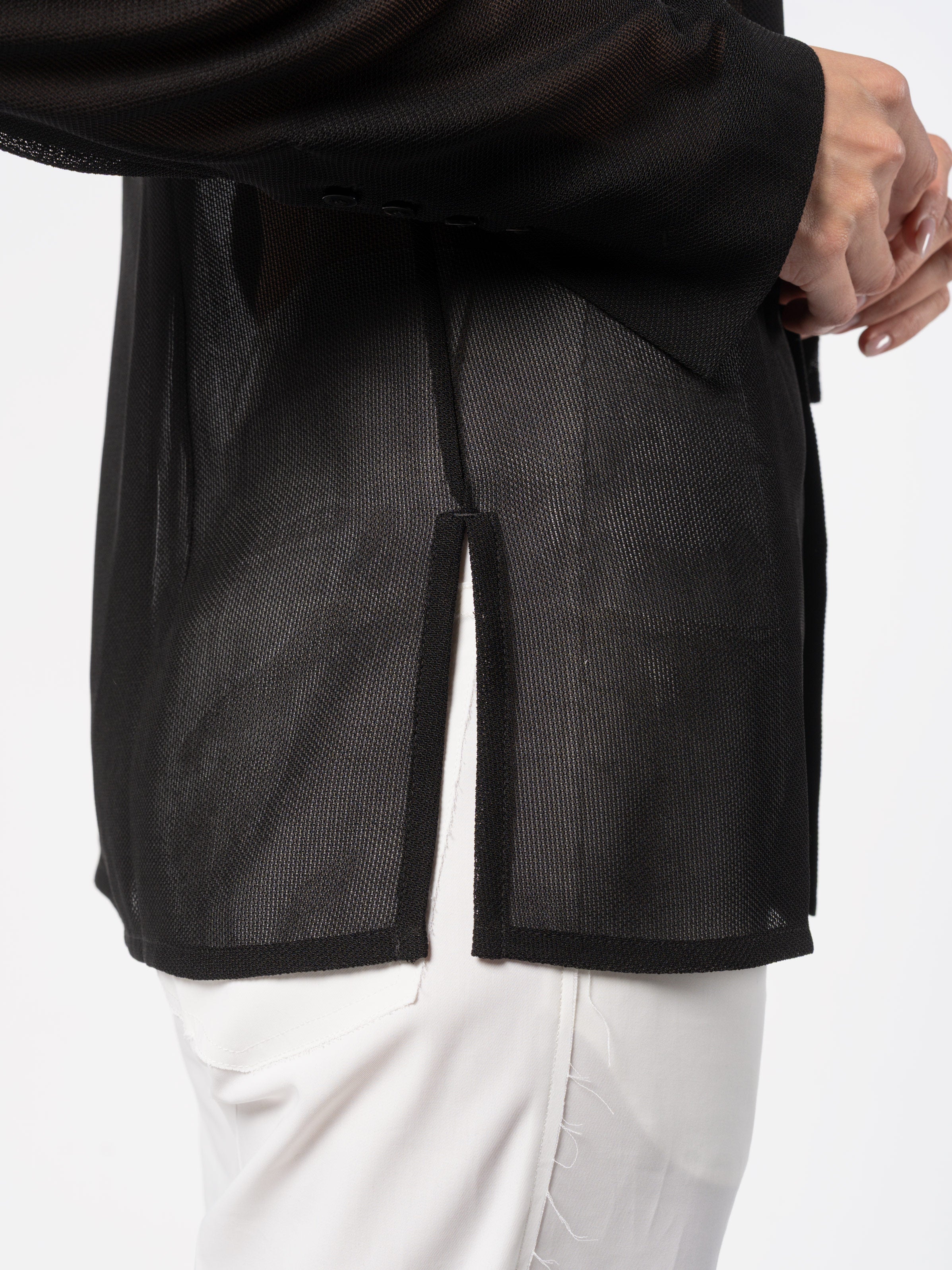 Sheer Textured Shirt - INN7