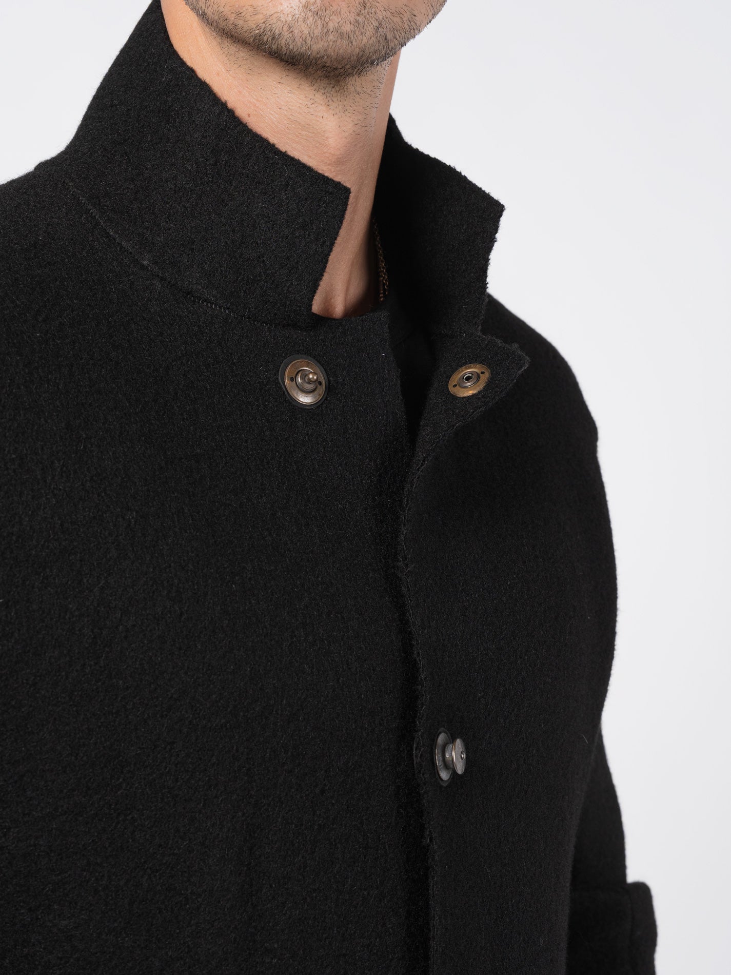 Deglingue Long Wool Coat