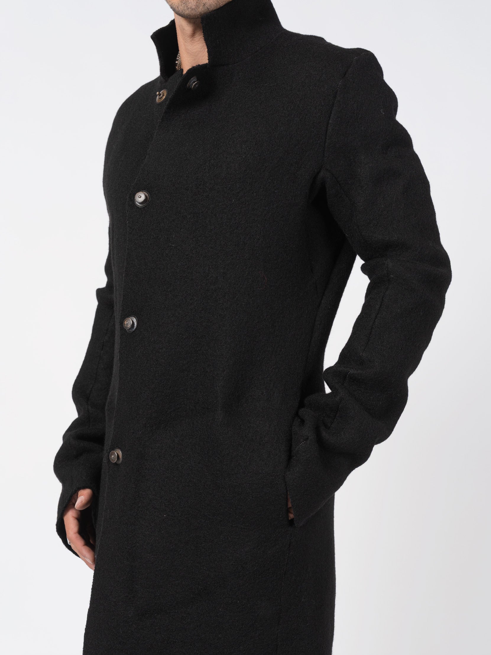 Deglingue Long Wool Coat