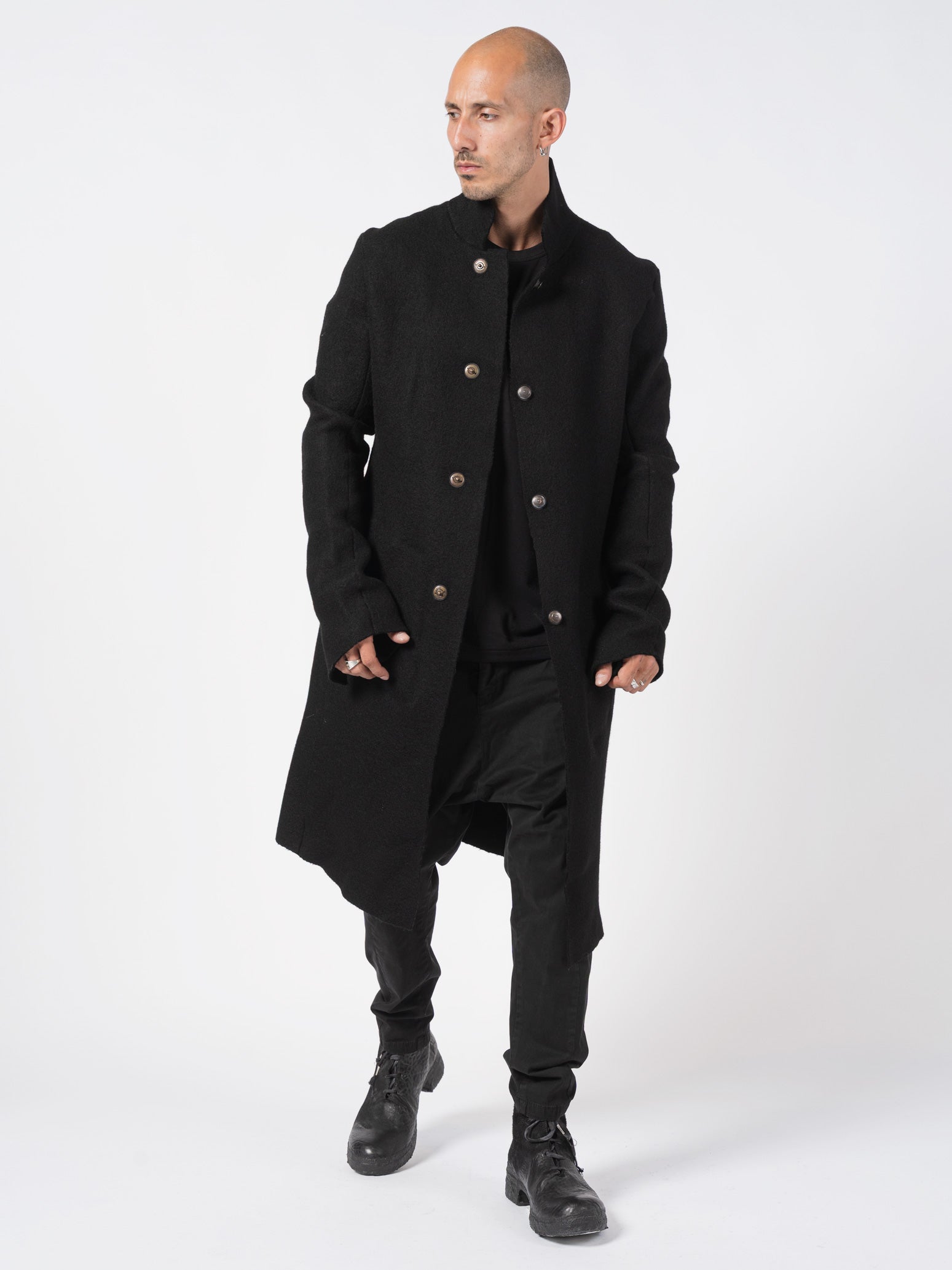 Deglingue Long Wool Coat