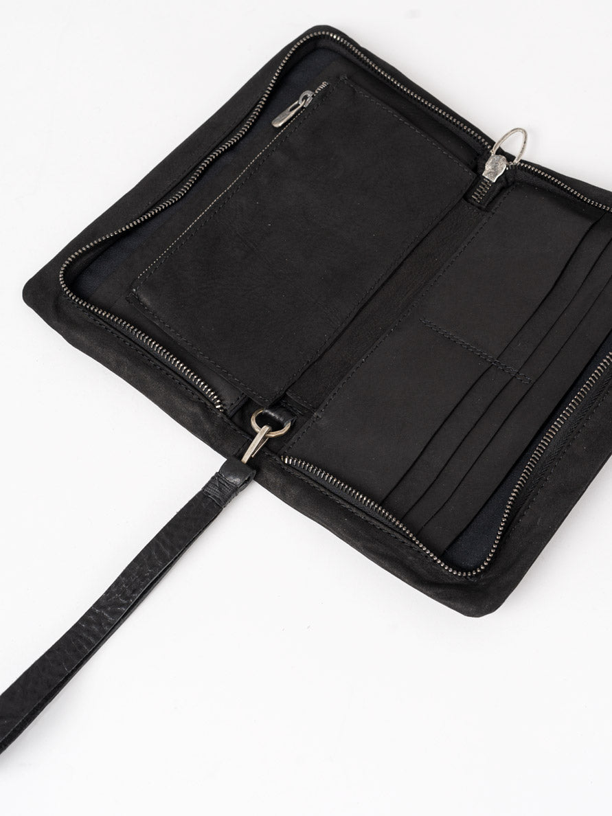 Waxed Nubuck Wallet - INN7