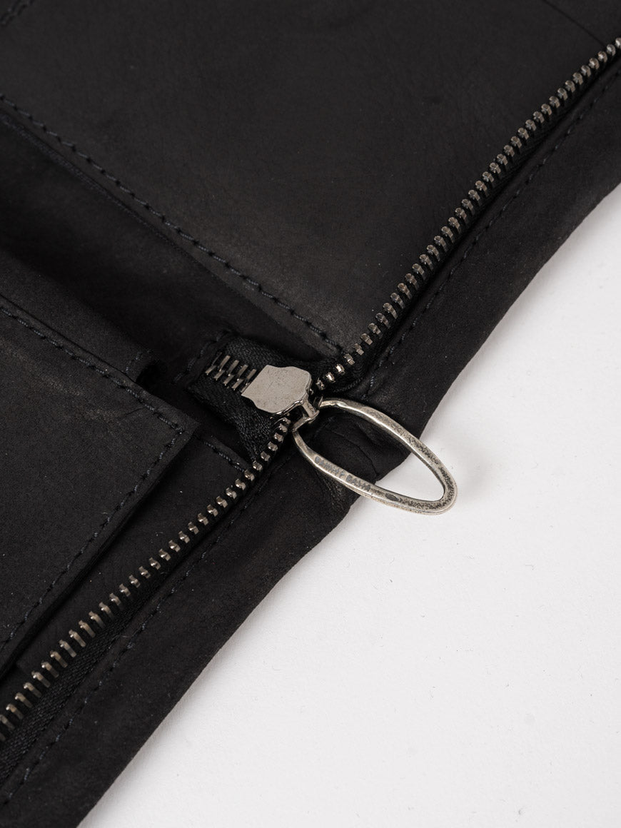 Waxed Nubuck Wallet - INN7