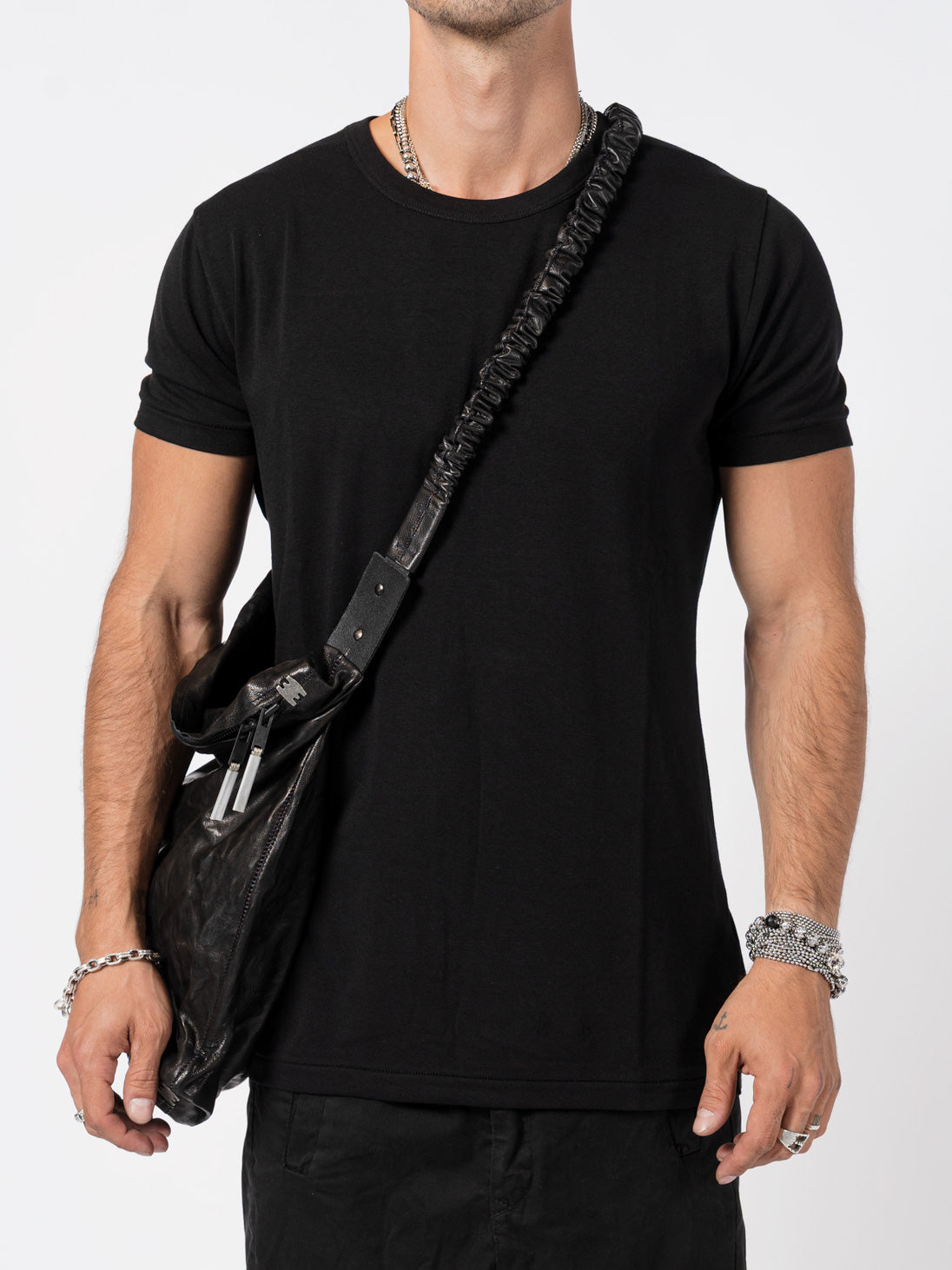 Balladeur Lambskin Shoulder Bag