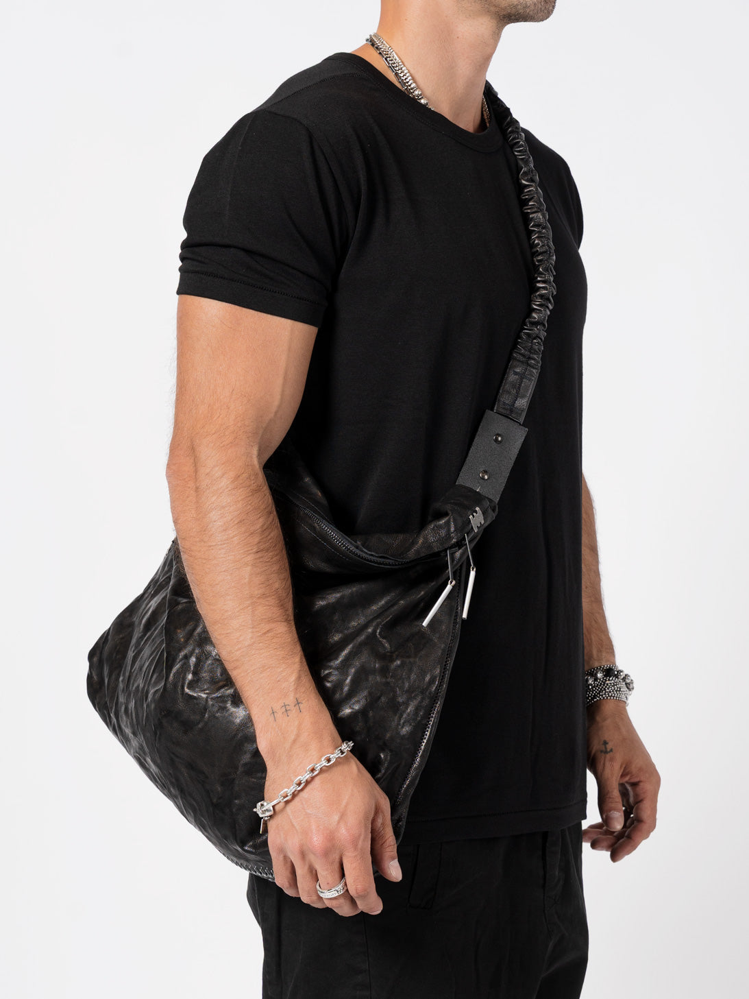 Balladeur Lambskin Shoulder Bag