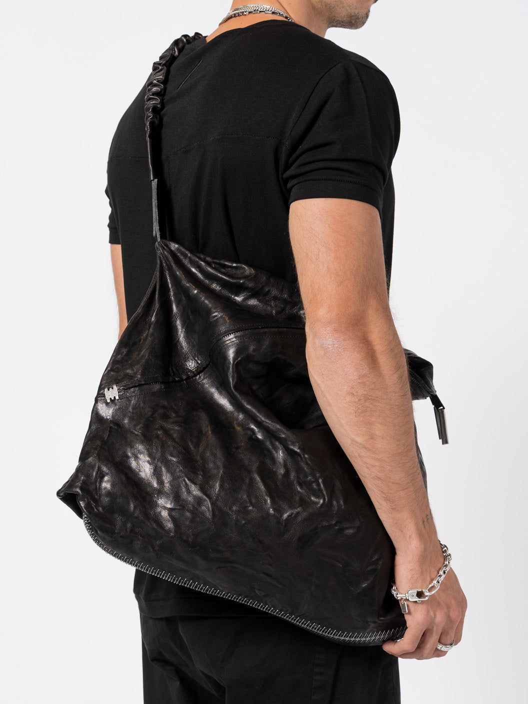 Balladeur Lambskin Shoulder Bag