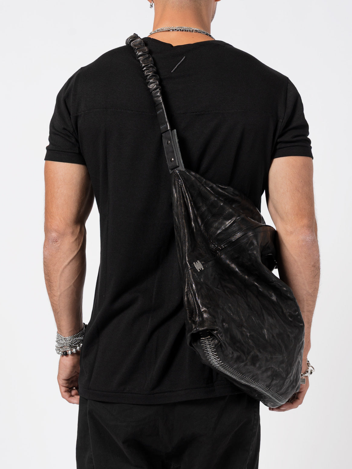 Balladeur Lambskin Shoulder Bag