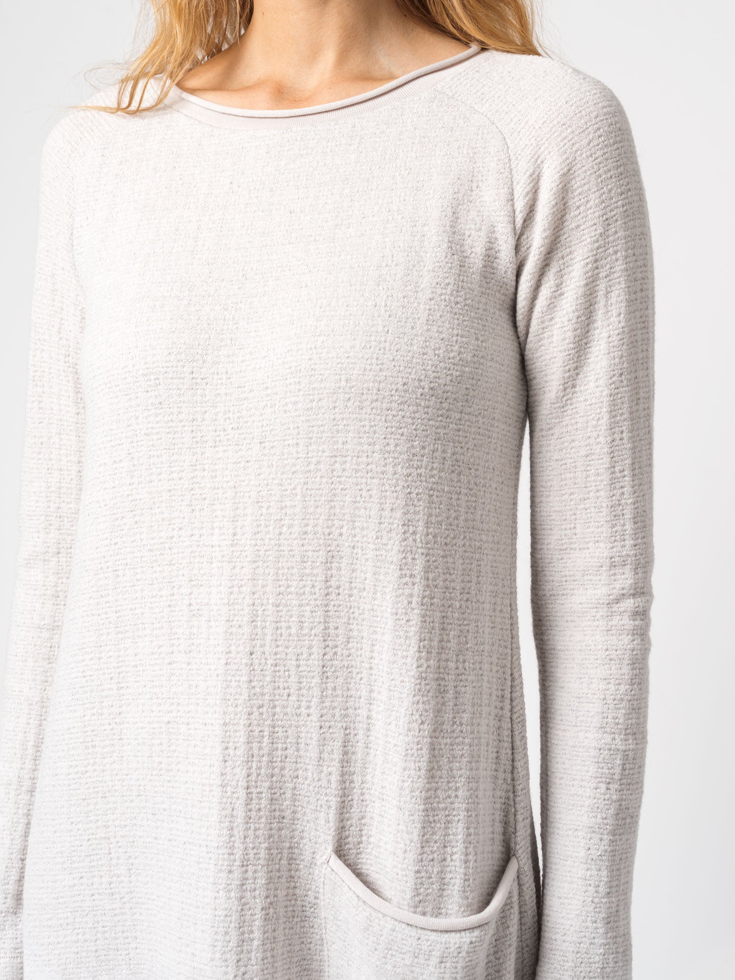 Micro-Patterned Jacquard Knitted Long Dress - INN7
