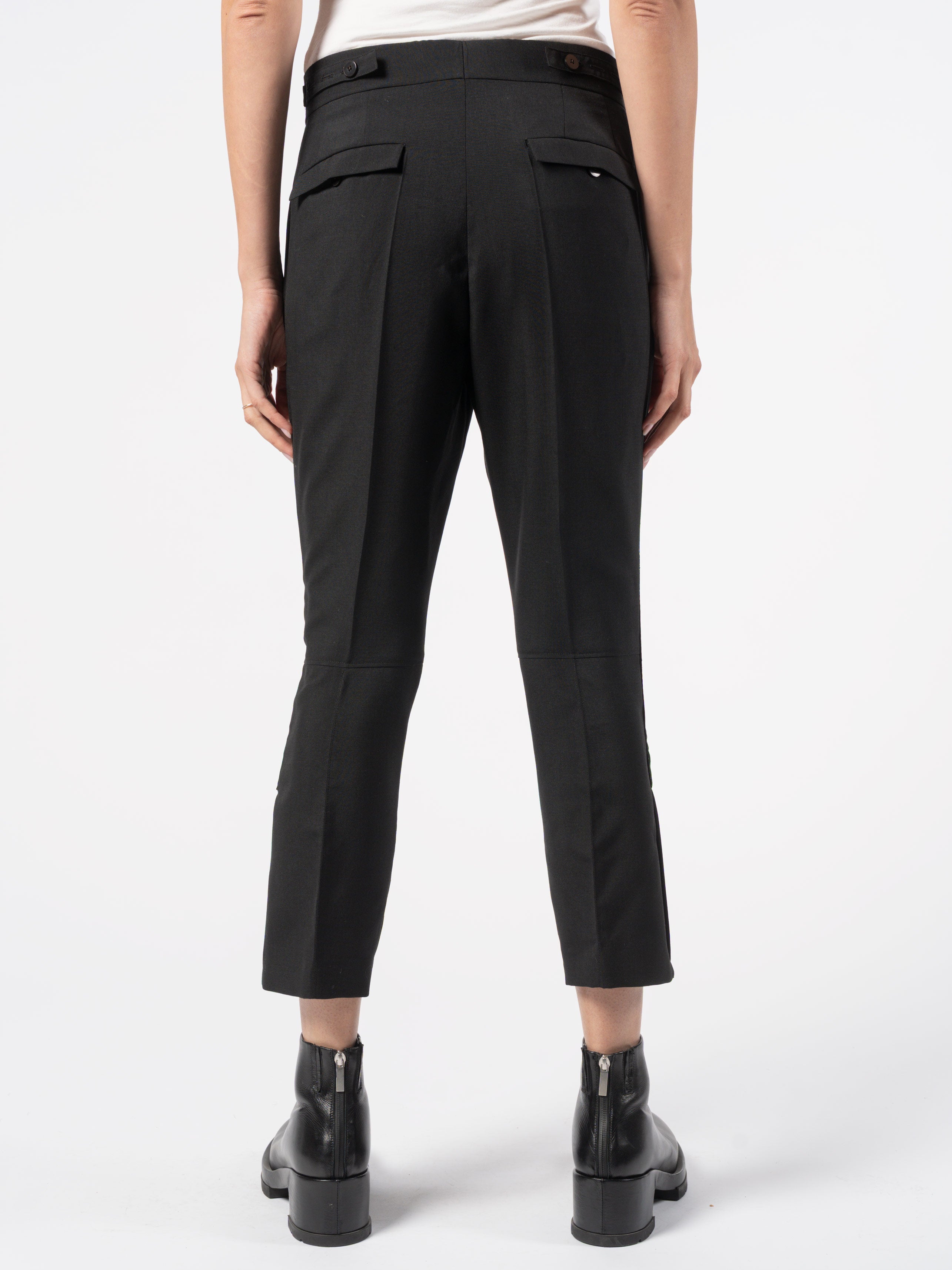 Pleated Wool-Mohair Trousers - INN7