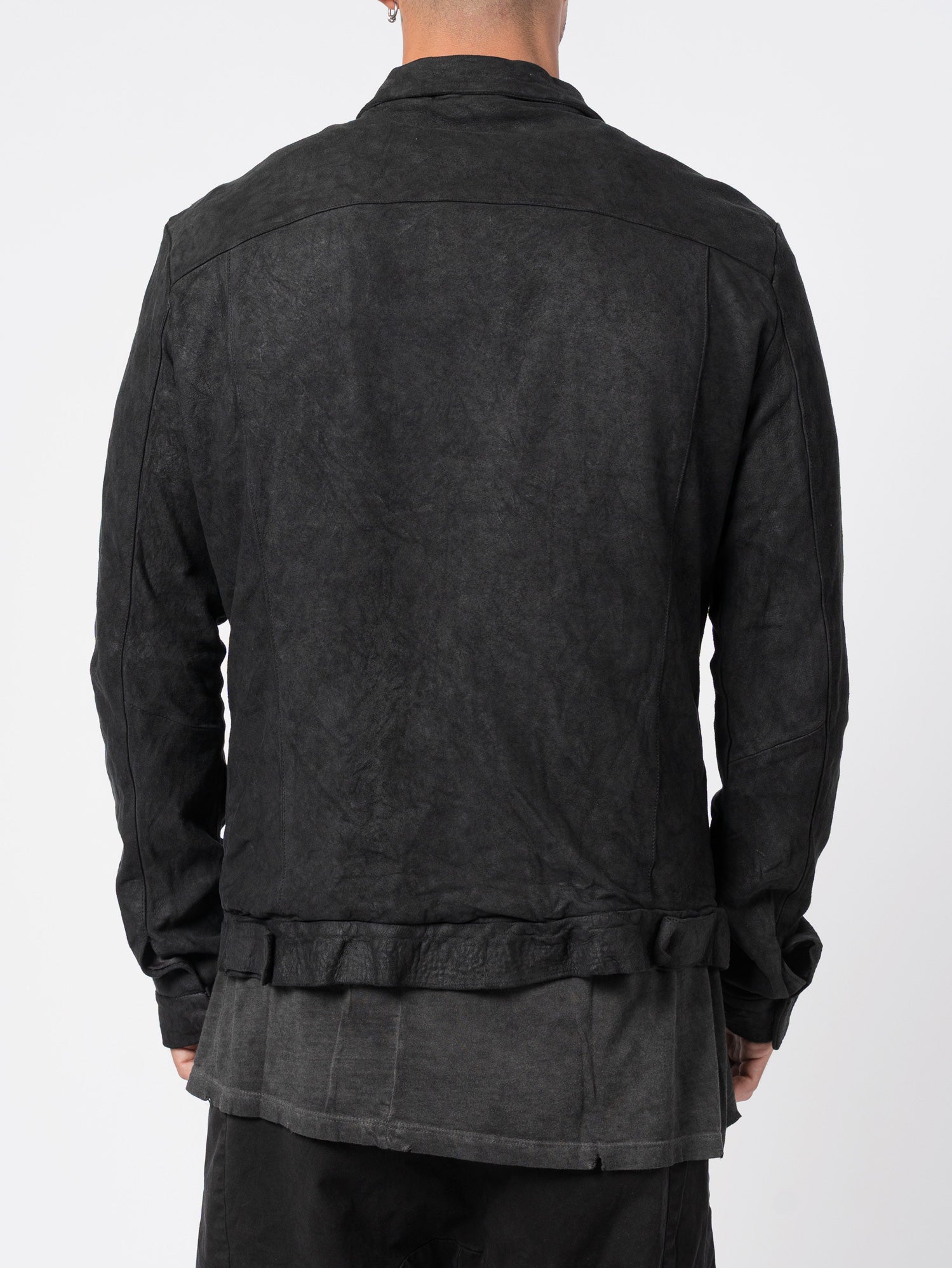 Vegetable-Tanned Leather Jacket