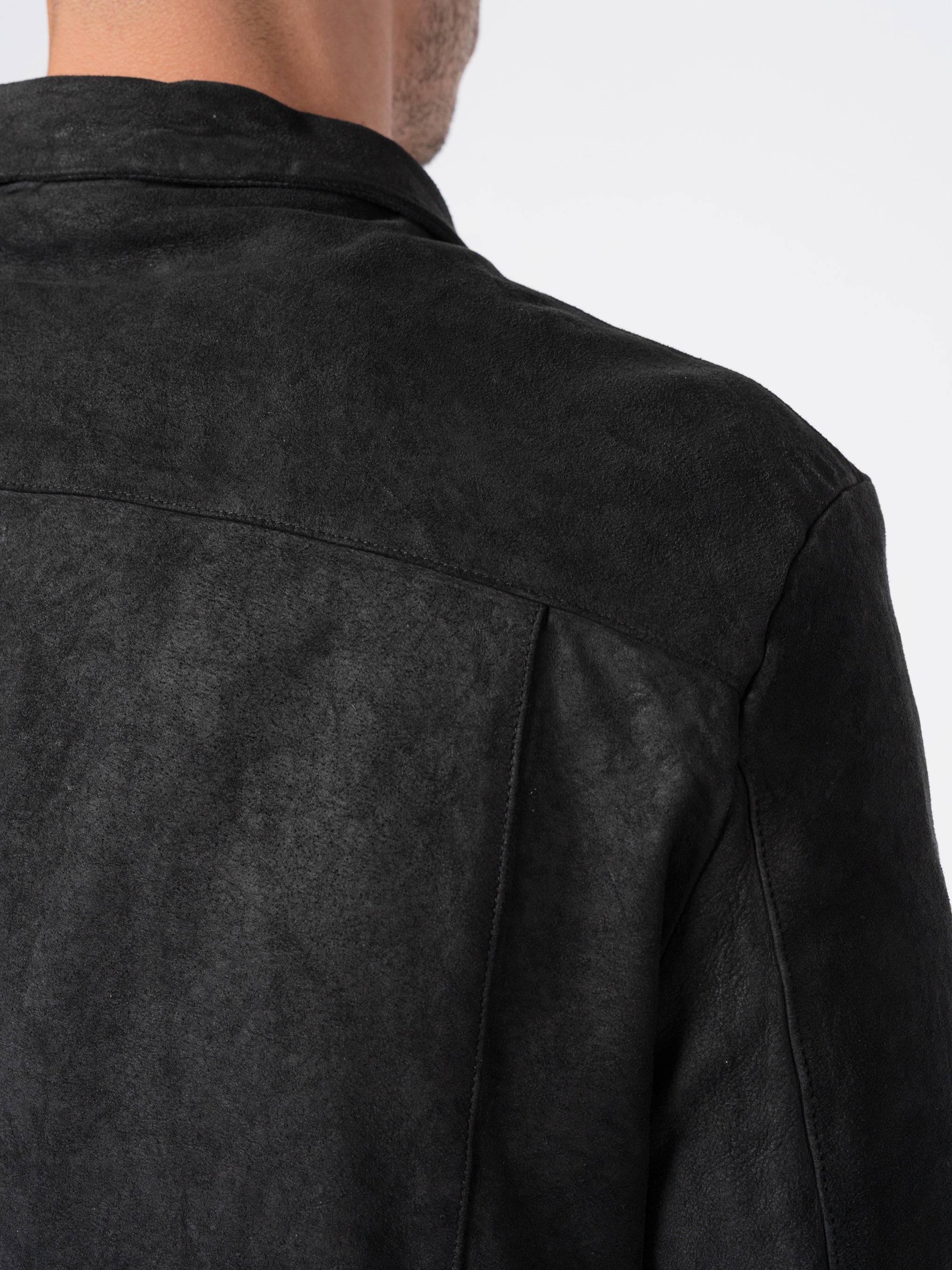 Vegetable-Tanned Leather Jacket